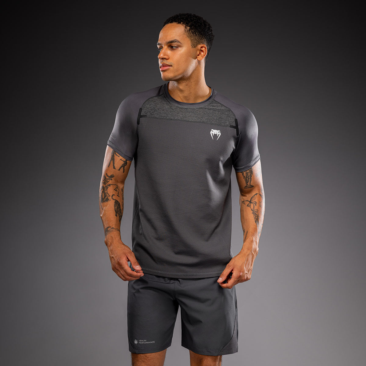 Venum G-Fit Scale Dry-Tech-T-Shirt - Grau