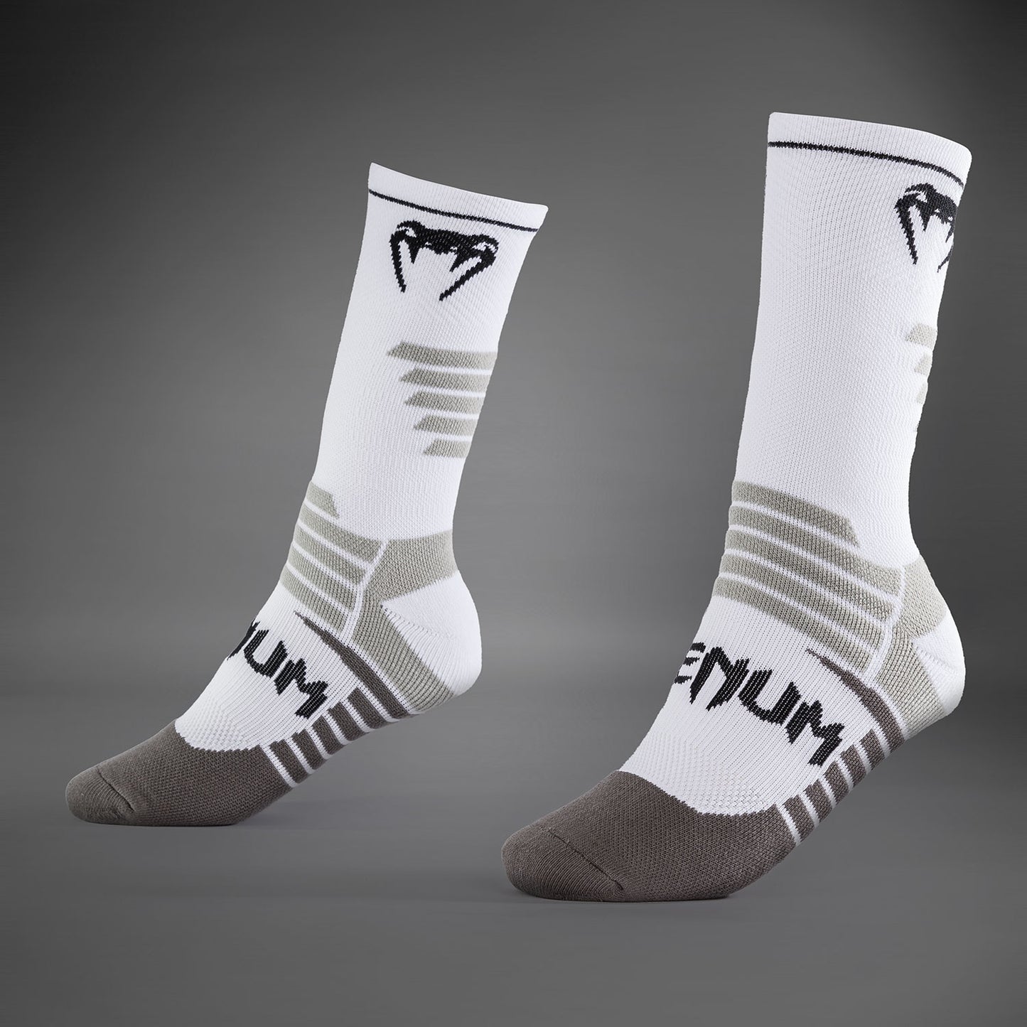 Venum Elite Performance Socken - Weiß/Schwarz