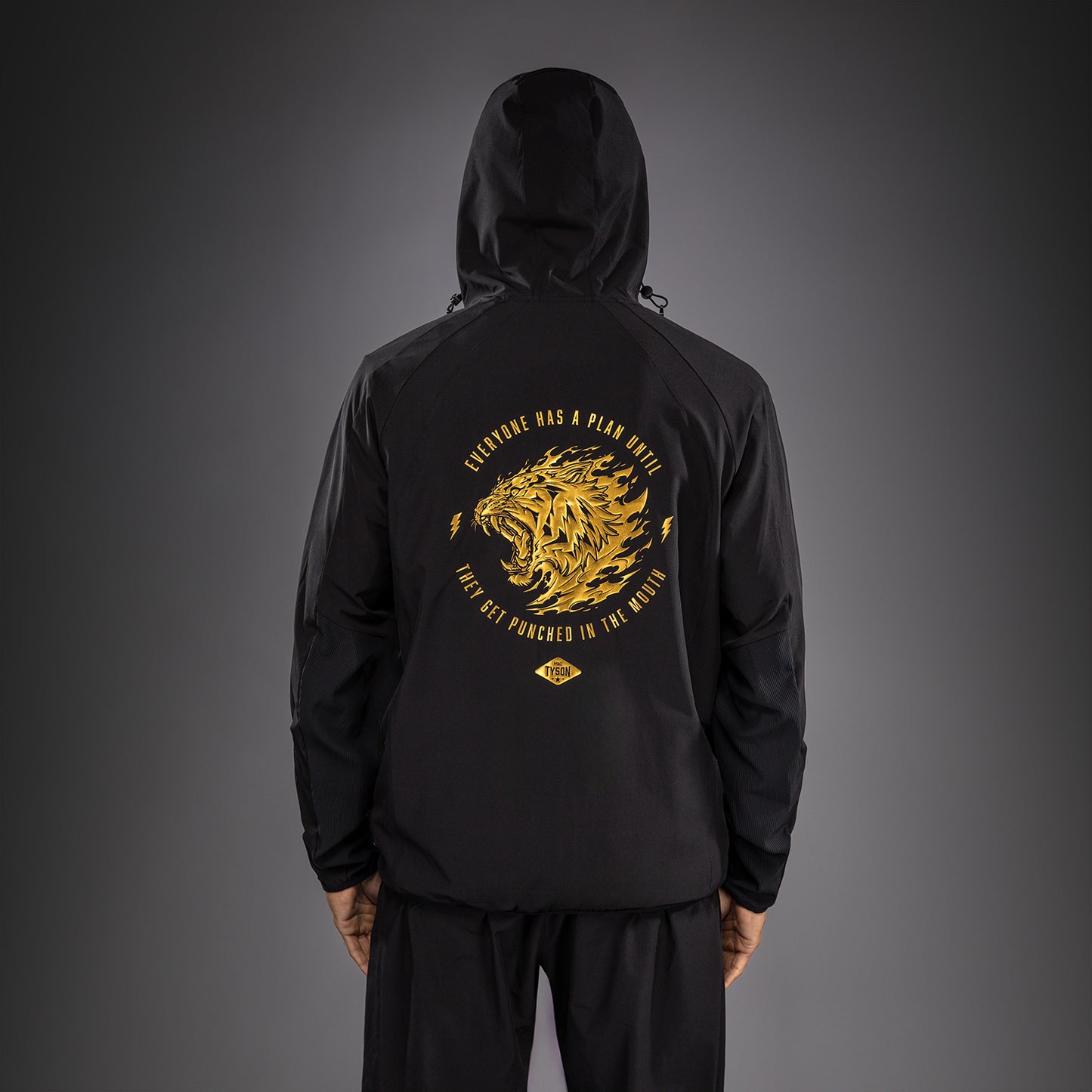 Venum x Mike Tyson Tiger Trainingsjacke - Schwarz/Gold