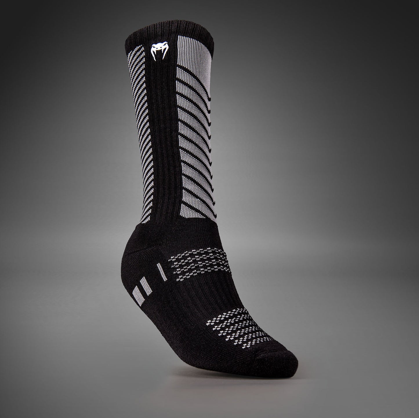 Venum Vector Crew-Socken - Schwarz/Grau