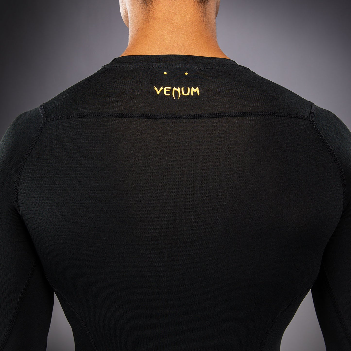 Venum G-Core Langarm Rashguard - Schwarz/Gold