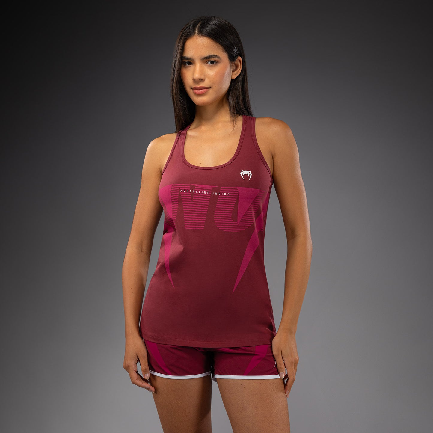 Venum Adrenaline Damen Tank Top – Burgunder/Rosa