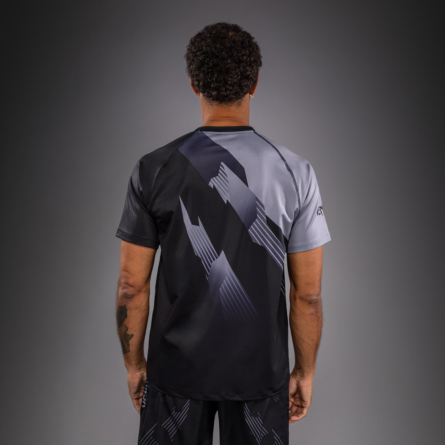 Venum No-Gi 6.0 Dry-Tech T-Shirt - Schwarz/Grau