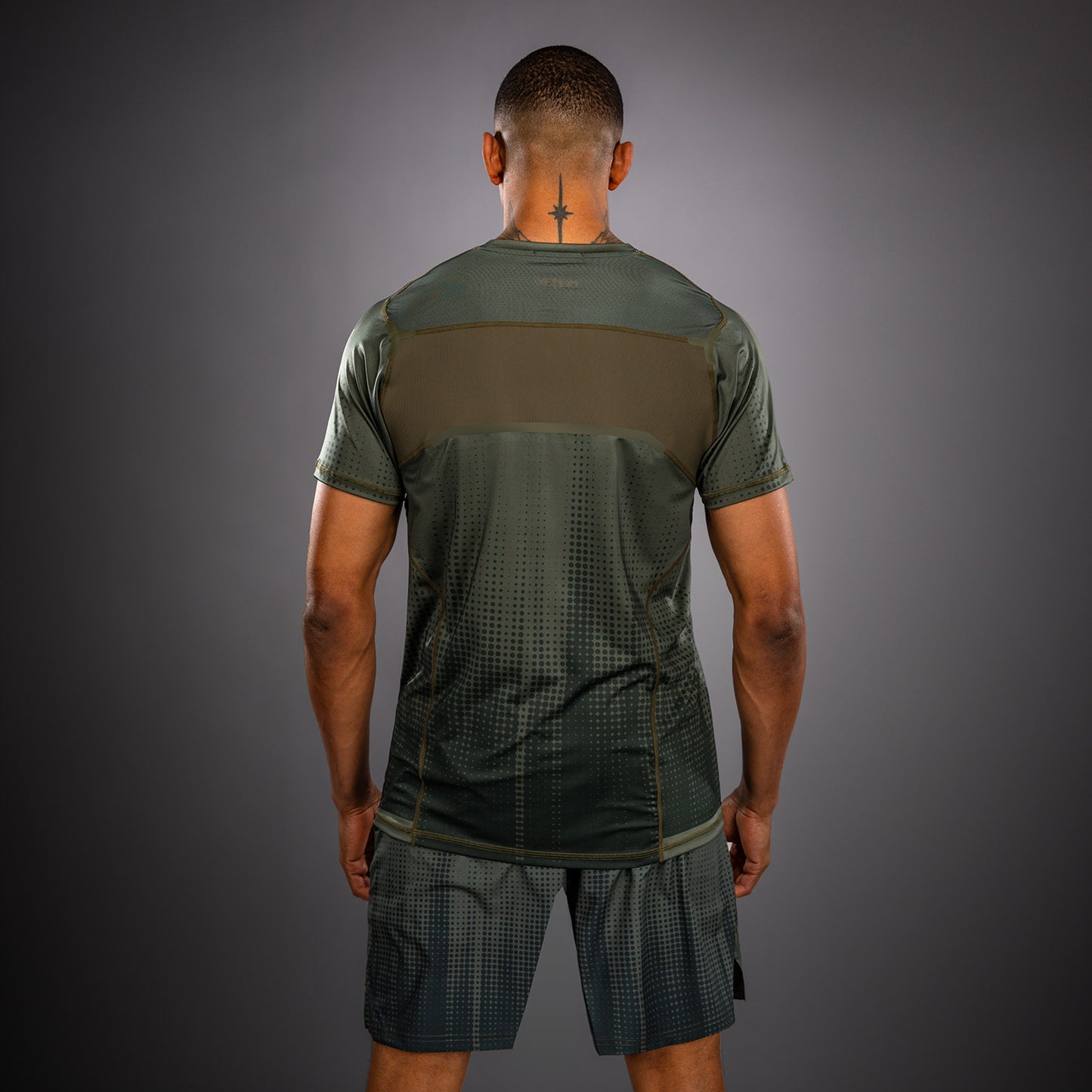 Venum Stealth Dry-Tech-T-Shirt – Khaki/Dunkelgrün