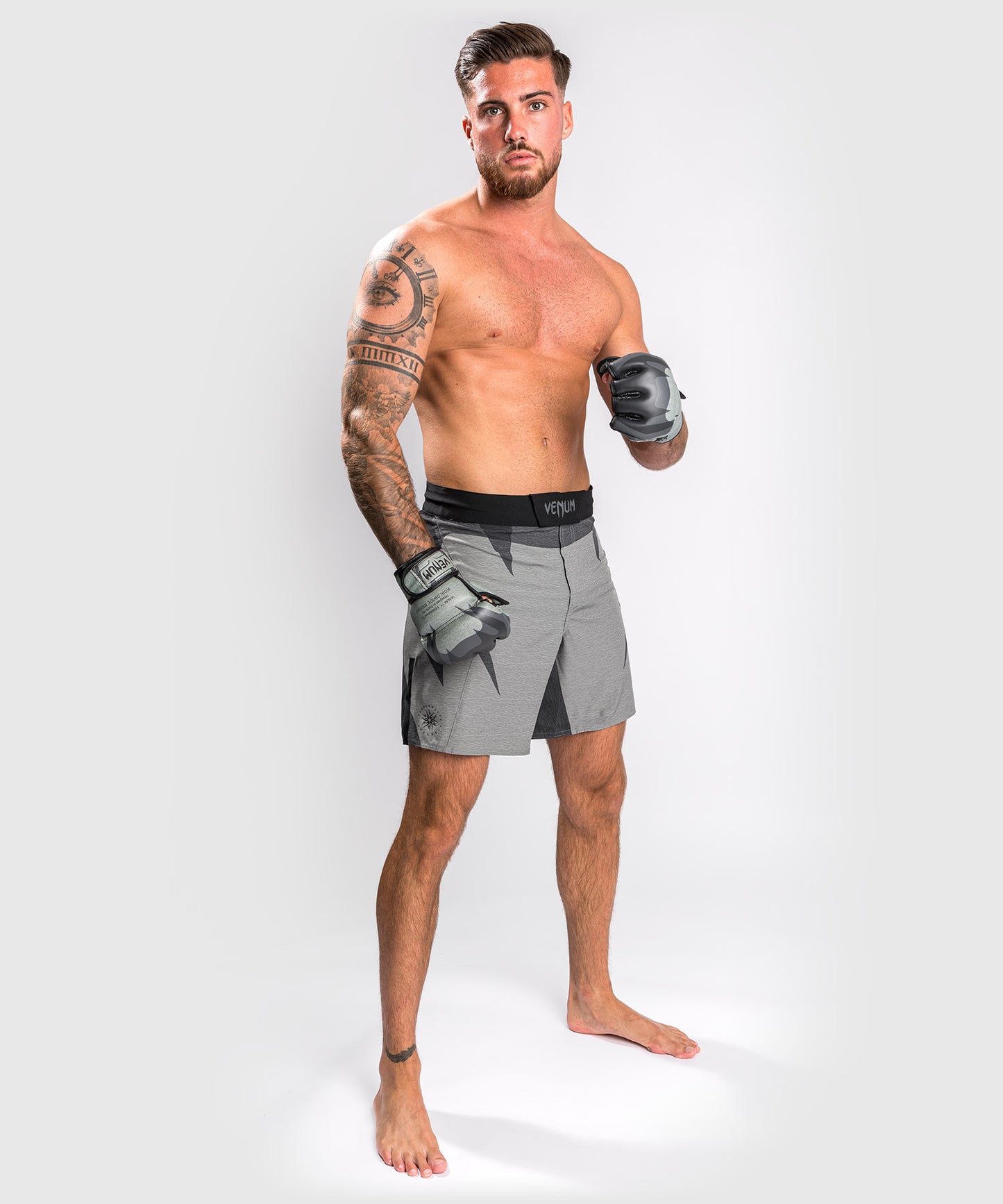 Venum Stone Fightshorts – Mineralgrün