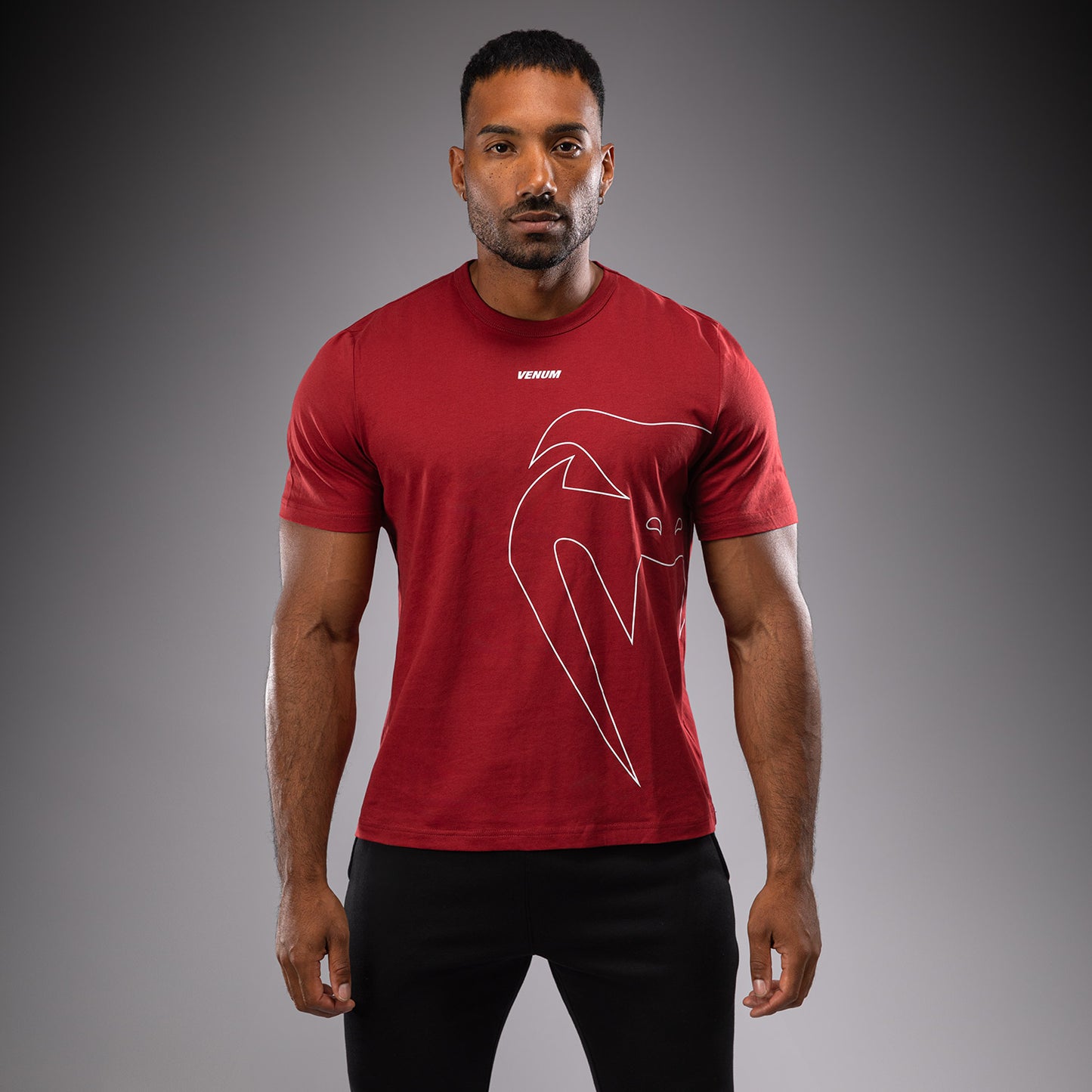 Venum Giant Connect T-Shirt - Rot Karmin