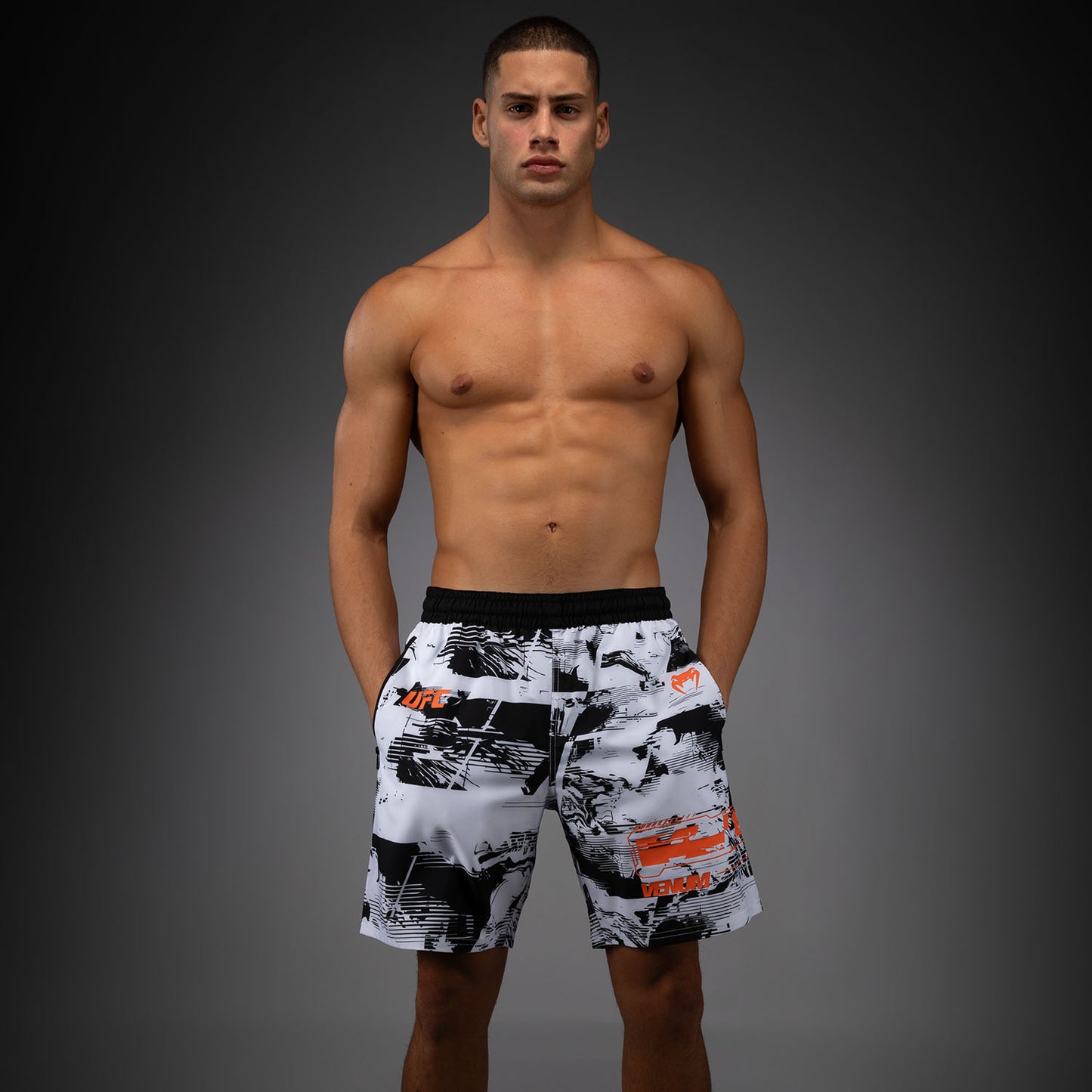 UFC Zenith by Venum Authentic Fight Week Performance Short Herren - Weiß
