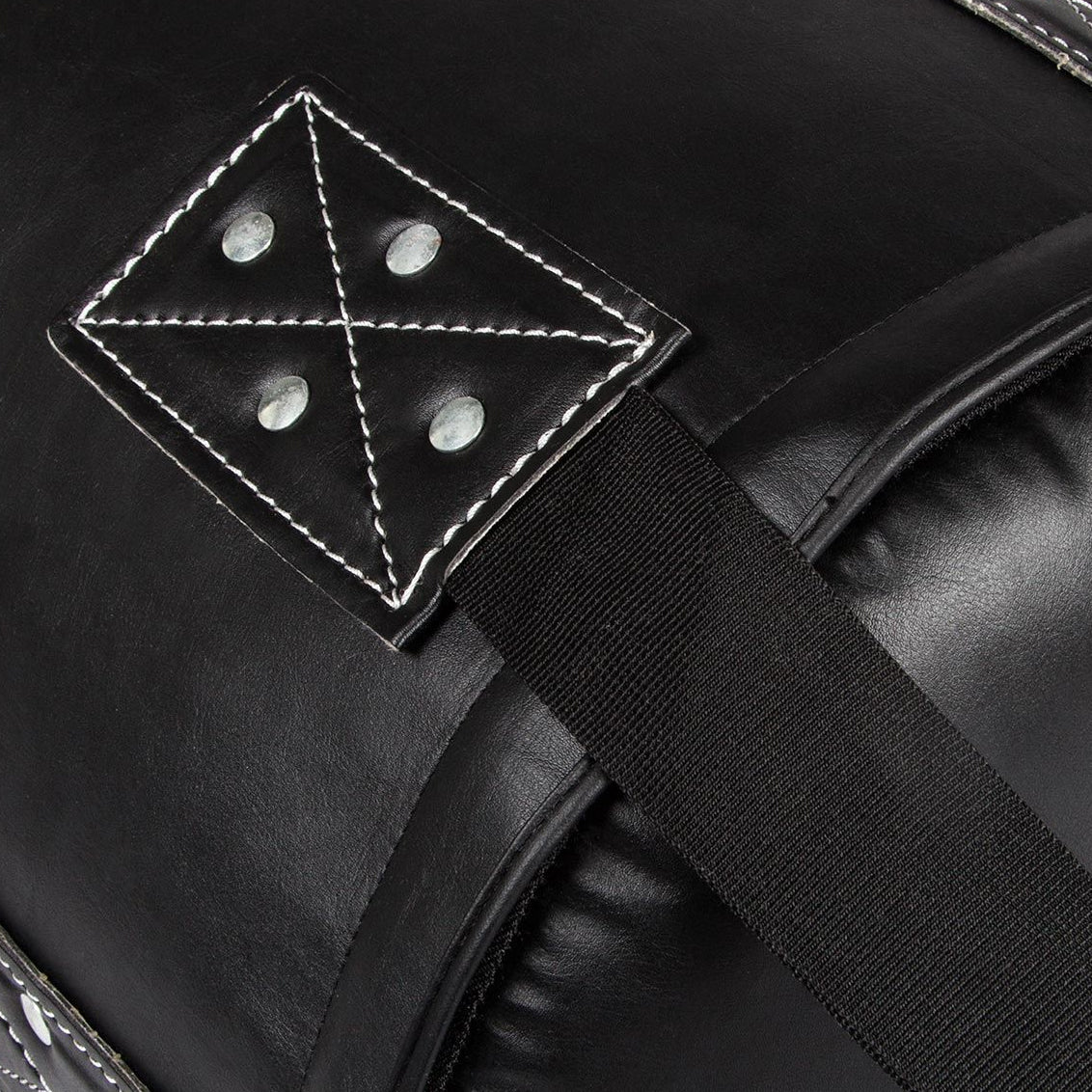 Venum Challenger Boxsack + Deckenhaken - Schwarz/Weiß - 150 cm - Gefüllt