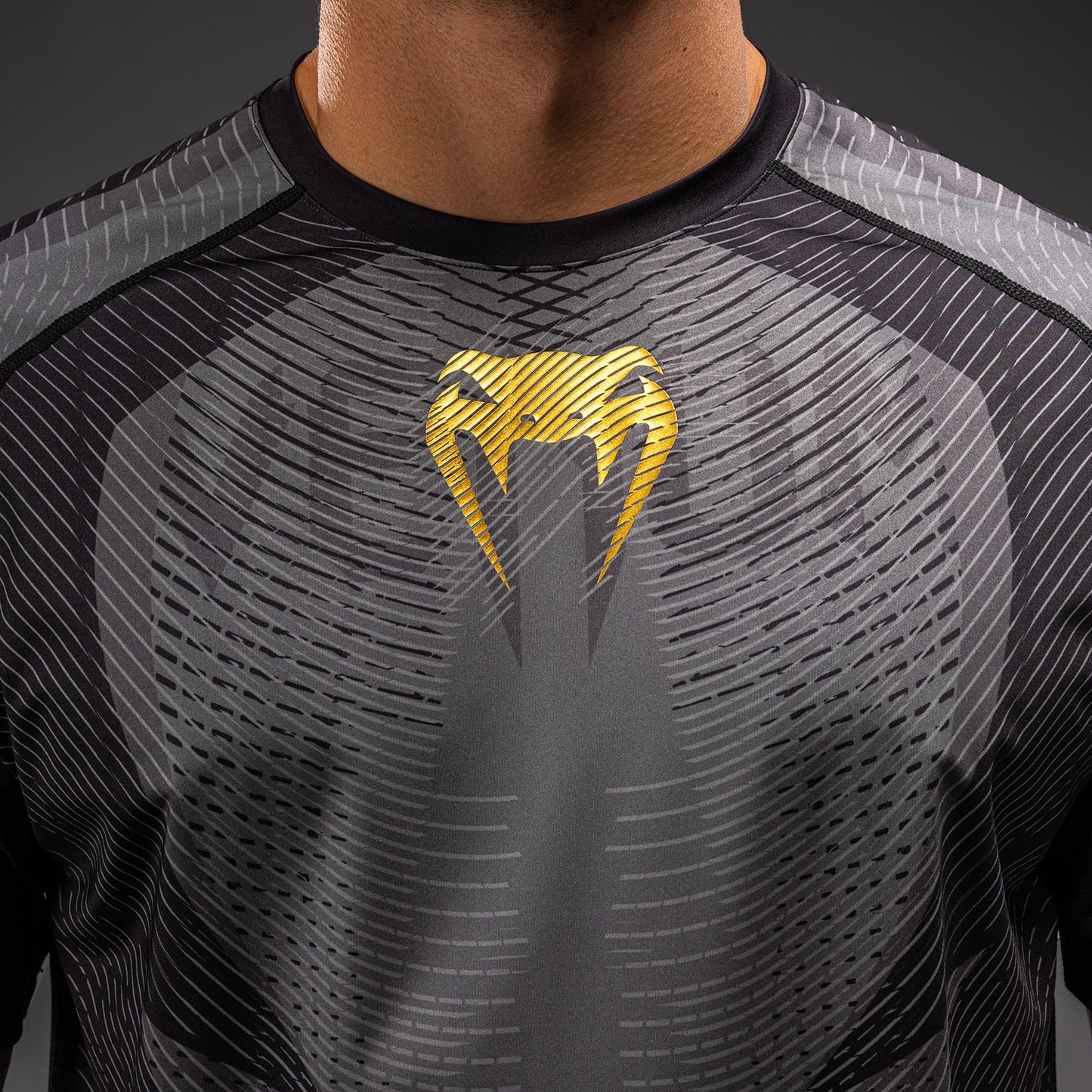 Venum Galactic 3.0 Dry-Tech T-Shirt - Schwarz/Gold
