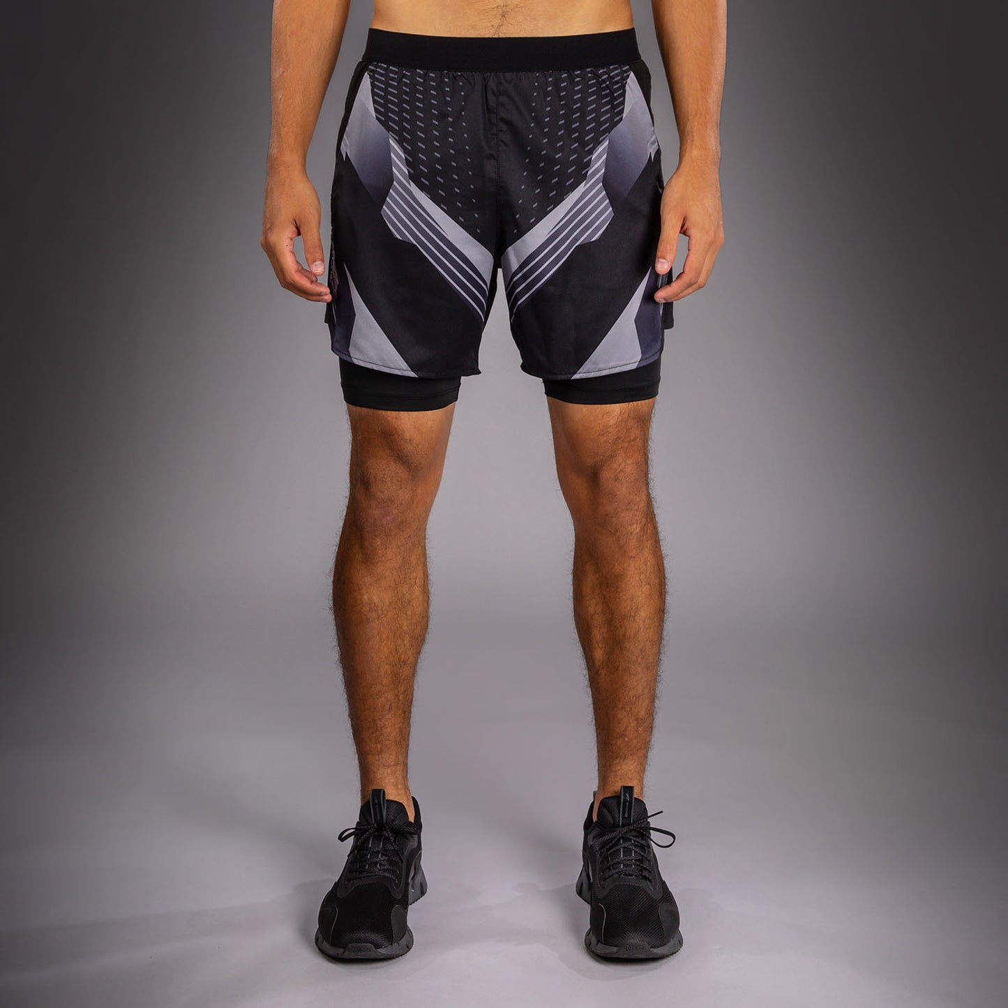 Venum No-Gi 6.0 Trainingsshorts - Schwarz/Weiß