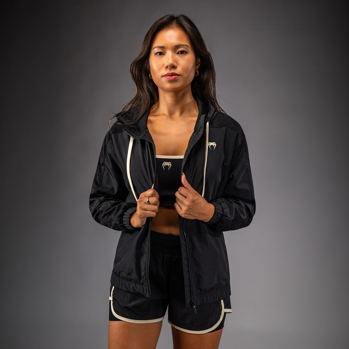 Venum Viper Damen Trainingsjacke - Schwarz