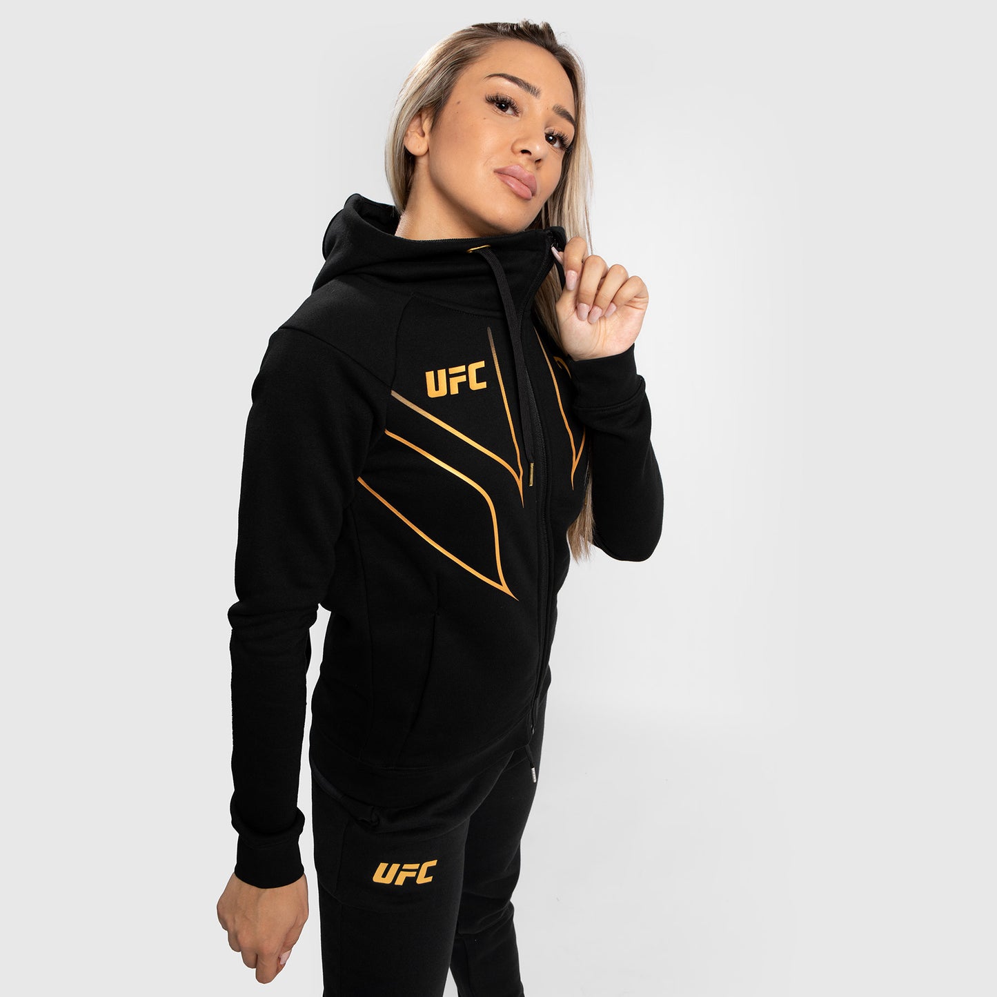 UFC Venum Fight Night 2.0 Replica Frauen Full Zip Hoodie - Champion