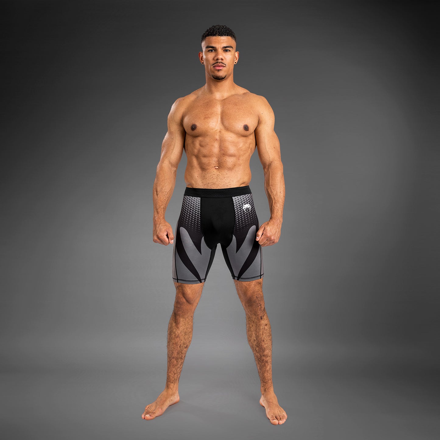 Venum Attack Herren Vale Tudo Short - Schwarz