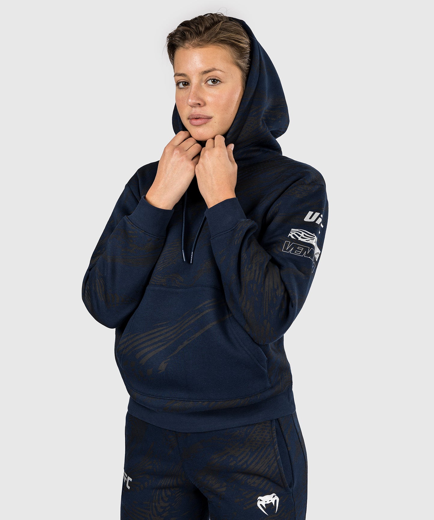 UFC Fusion by Venum Fight Week Damen Pullover Hoodie - Ozeanisches Blau