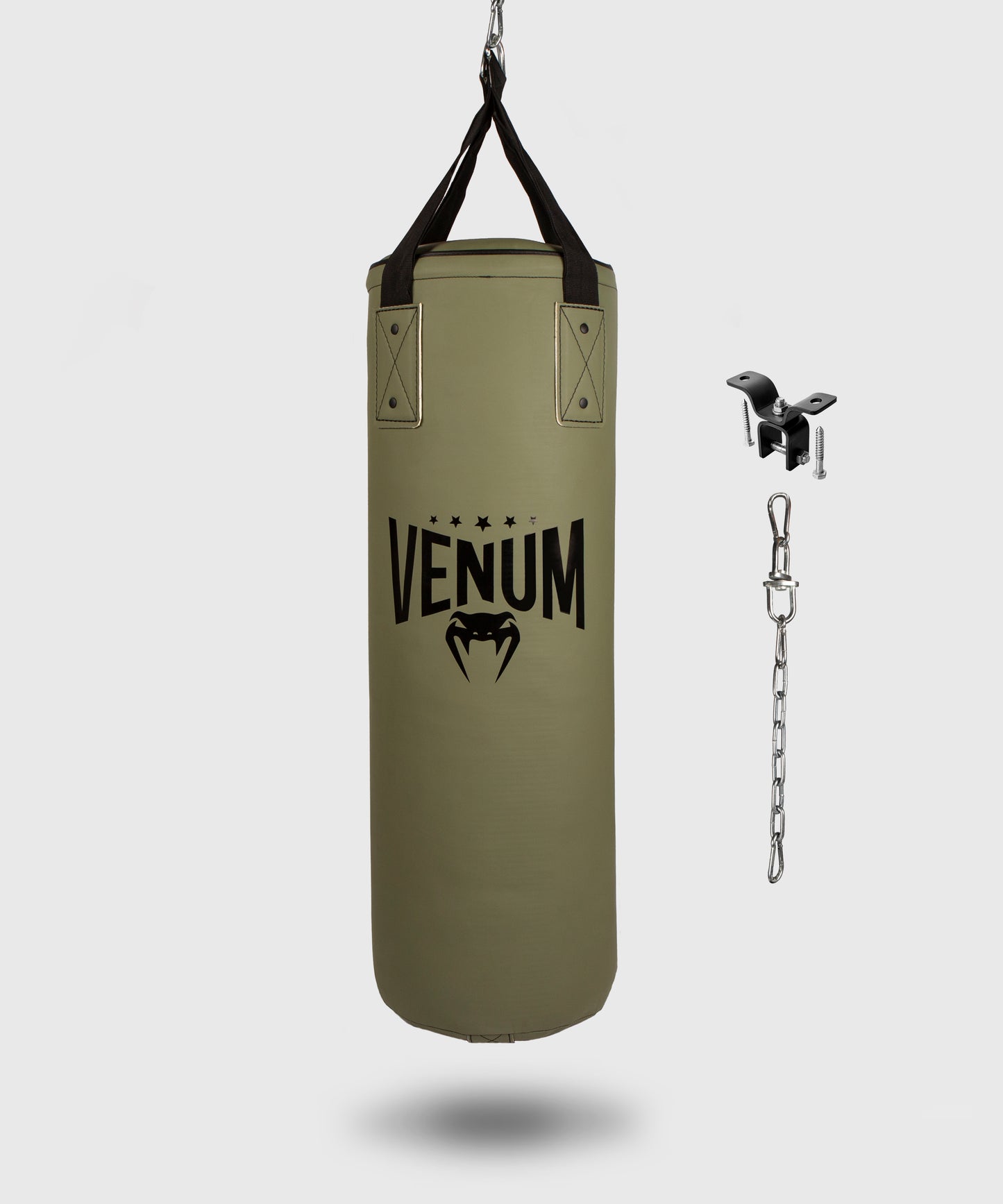 Venum Origins Boxsack - Khaki/Schwarz (inkl. Deckenhalterung)