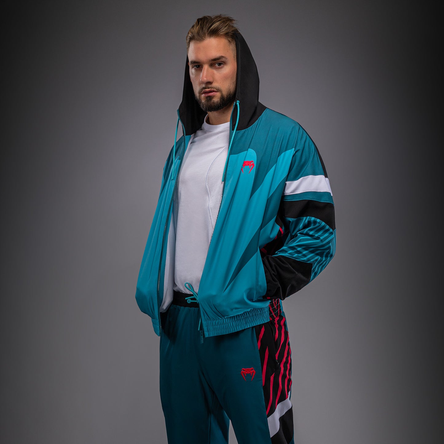 Venum Attack 90 Trainingsjacke – Miami Blau