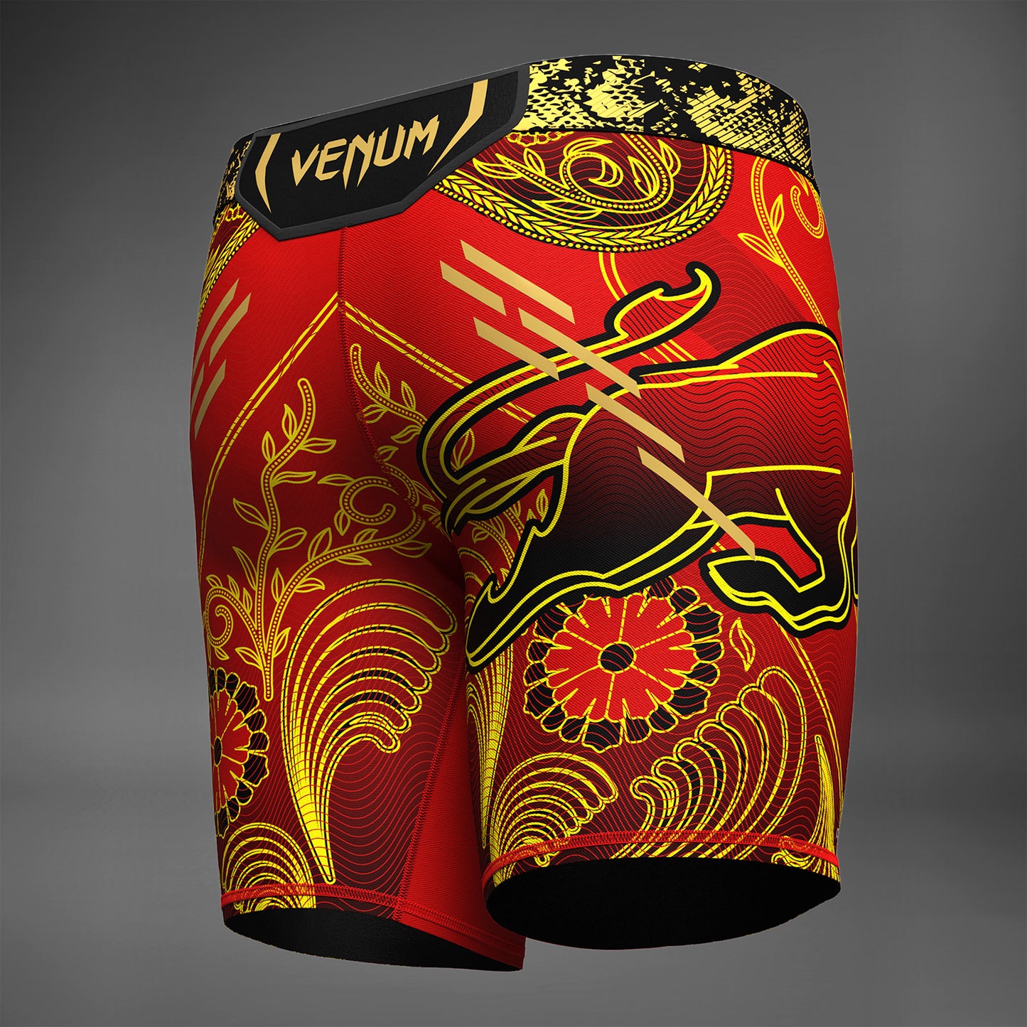 UFC Unrivaled by Venum Ilia Topuria Herren Vale Tudo Shorts - Rot