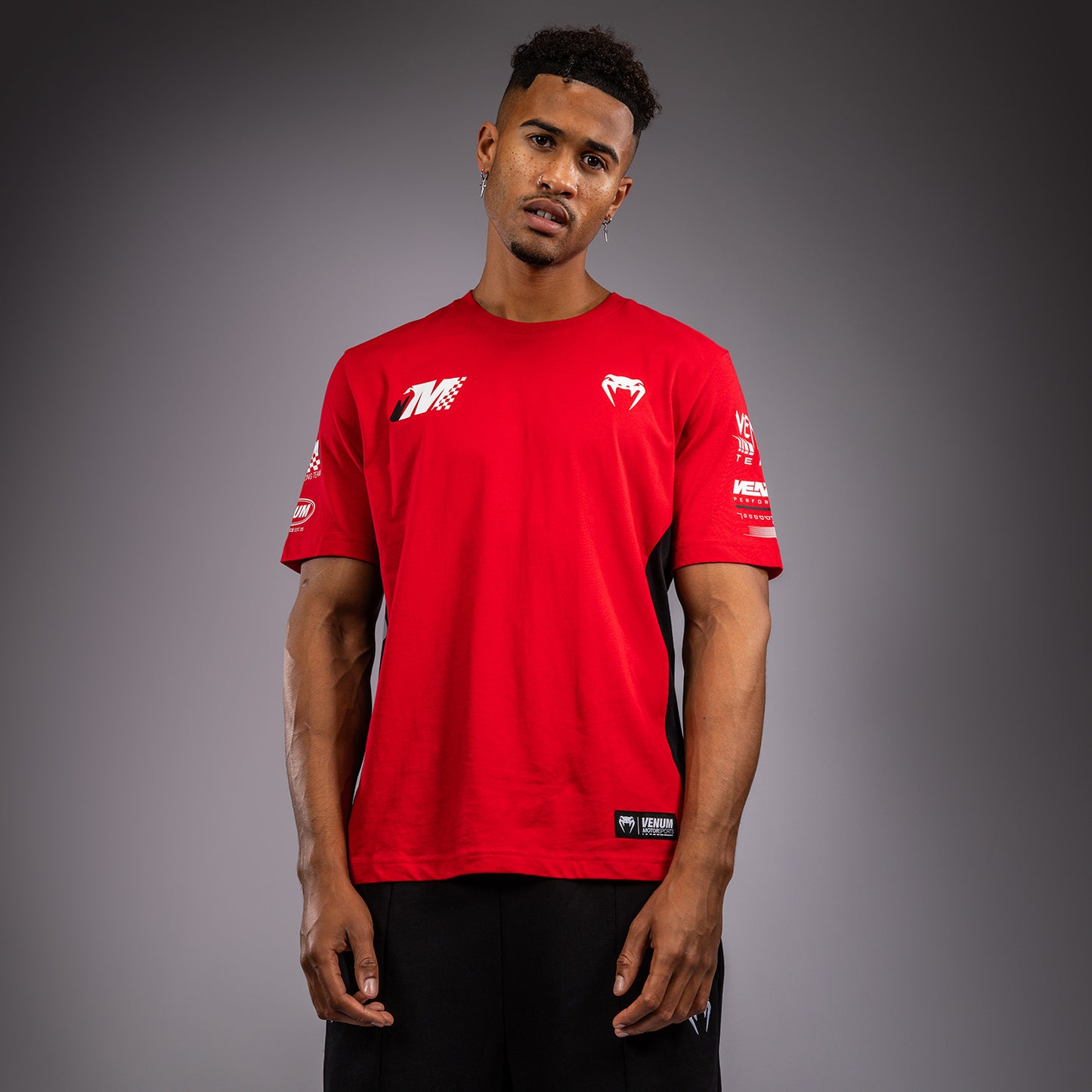 Venum Motorsport T-Shirt - Rennfahrer Rot