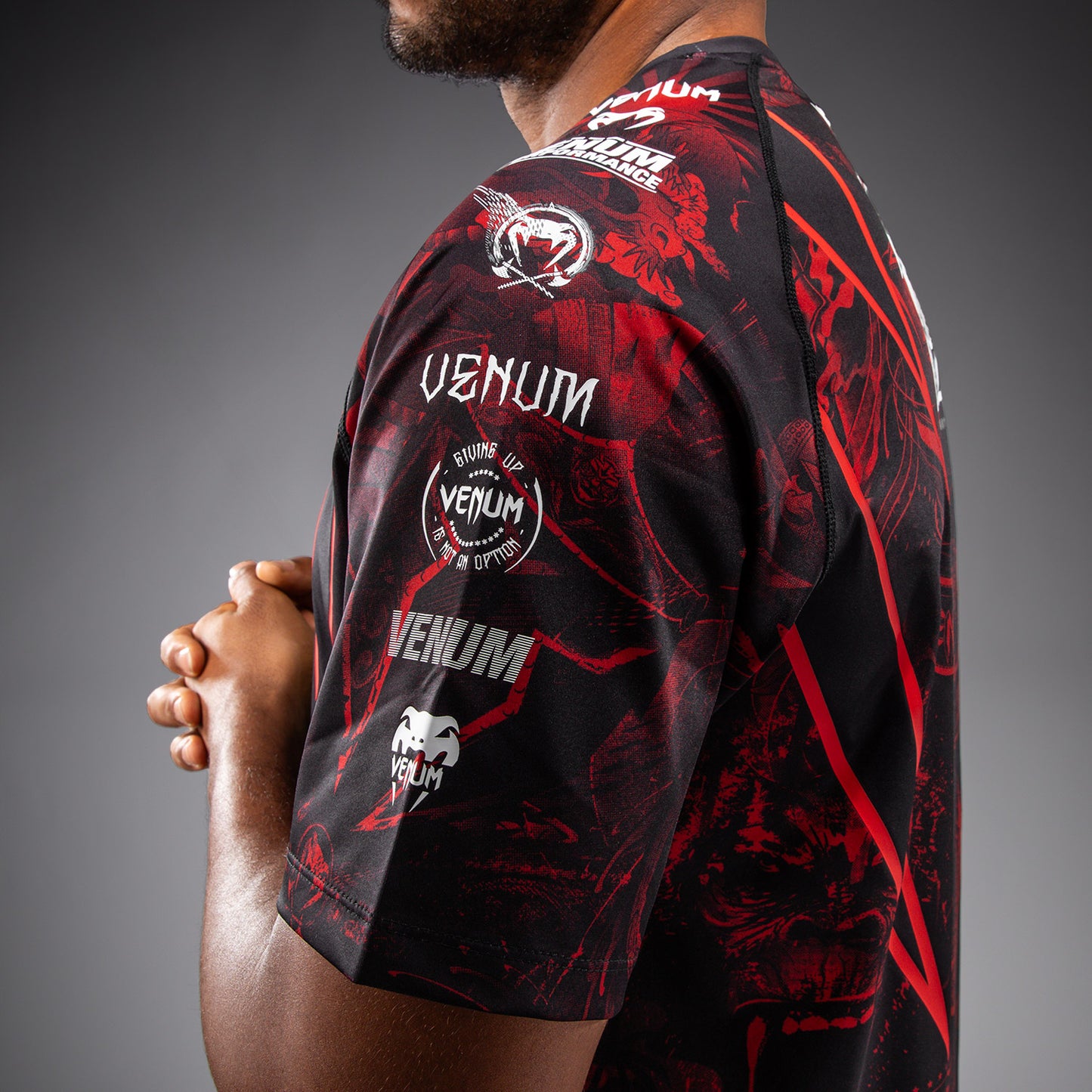 Venum 20th Anniversary Dry-Tech T-Shirt - Schwarz/Rot