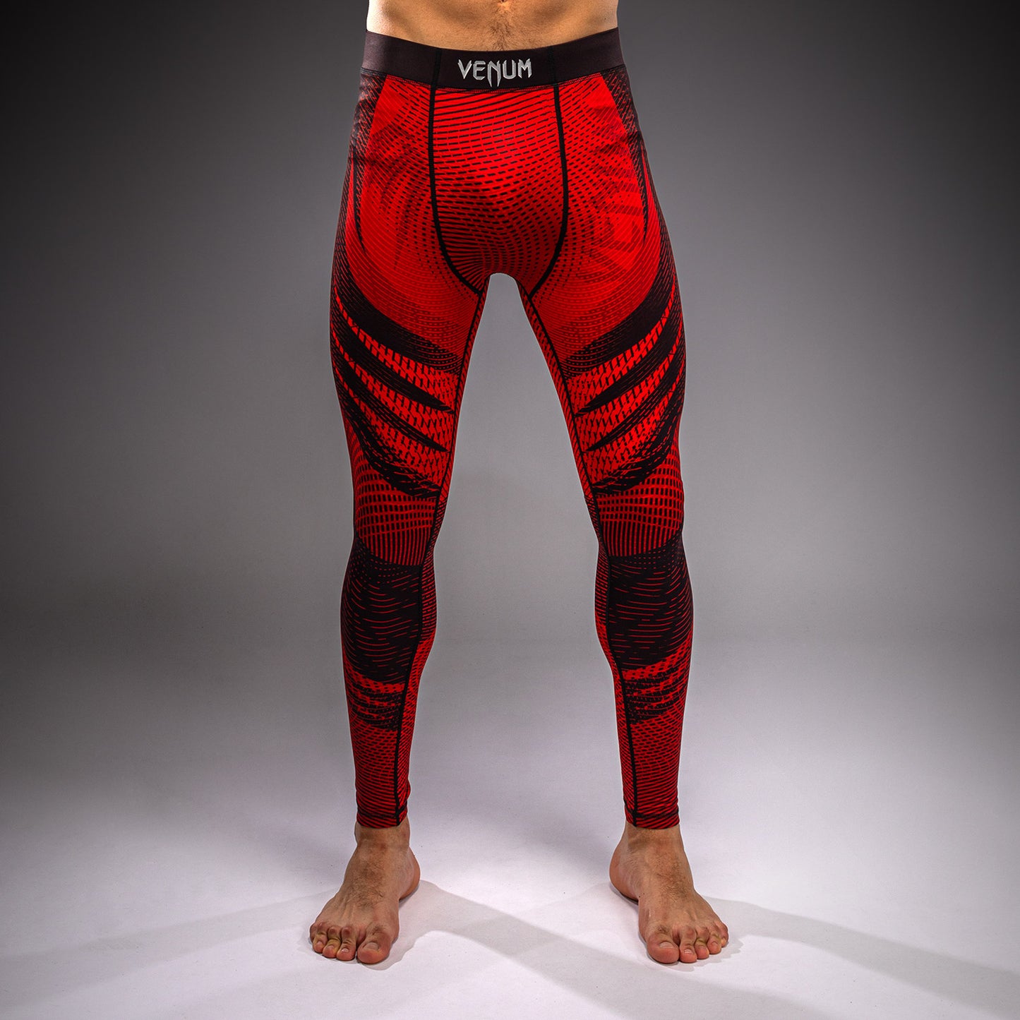 Venum Galactic 3.0 Spats - Rot/Silber