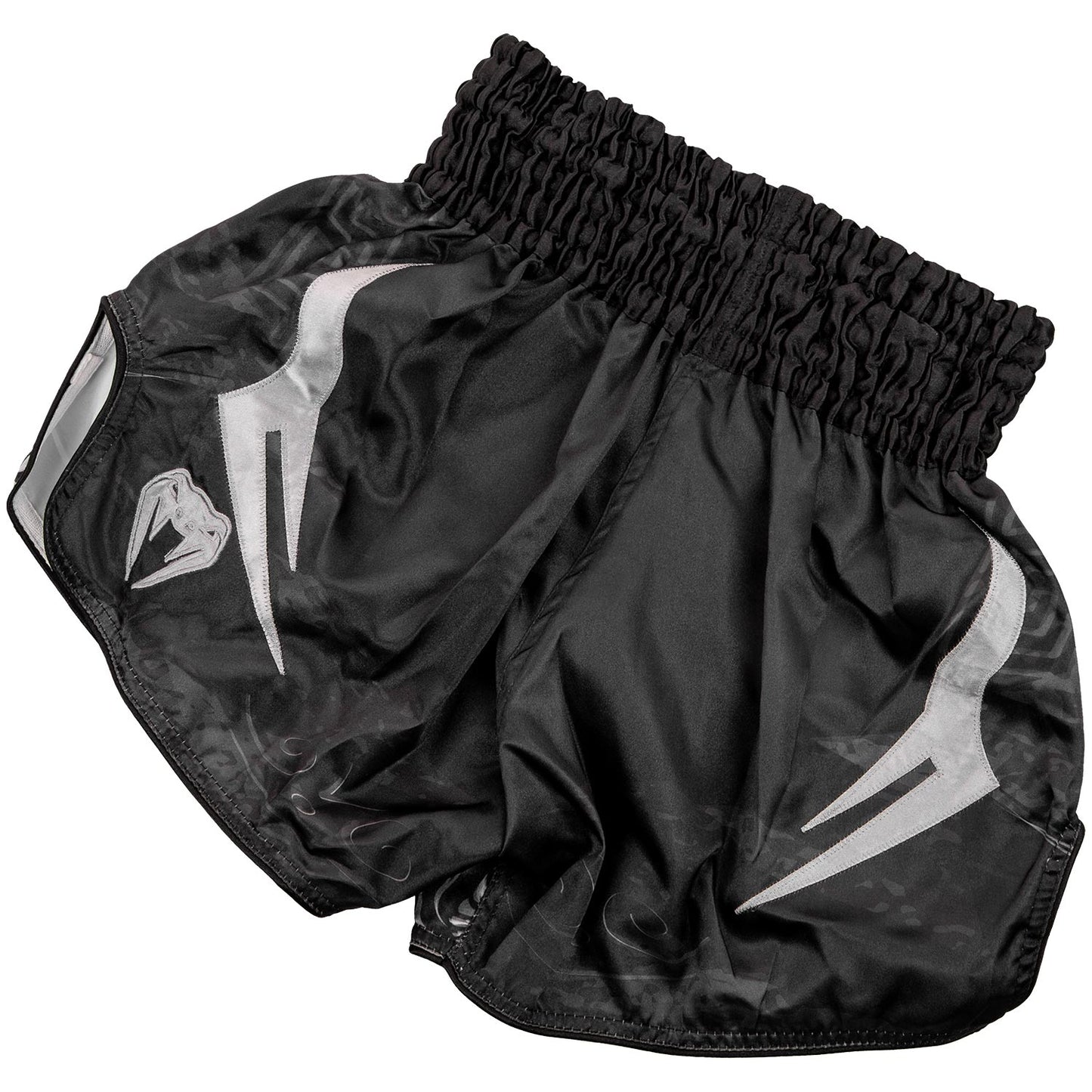 Venum Gladiator 3.0 Muay Thai Shorts - Schwarz/Weiß