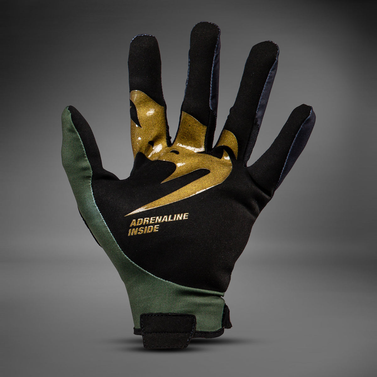 Venum MX Summer Motorsports-Handschuhe - Schwarz/Grün/Gold