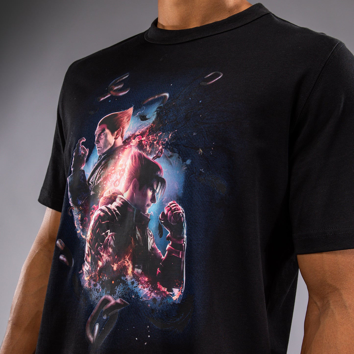 Venum x TEKKEN 8 - T-Shirt Poster - Schwarz/Weiß