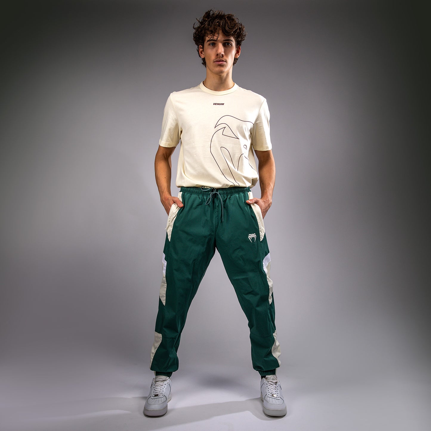 Venum Attack 90 Trainingsanzug Hose  - Verde bosco/Eis