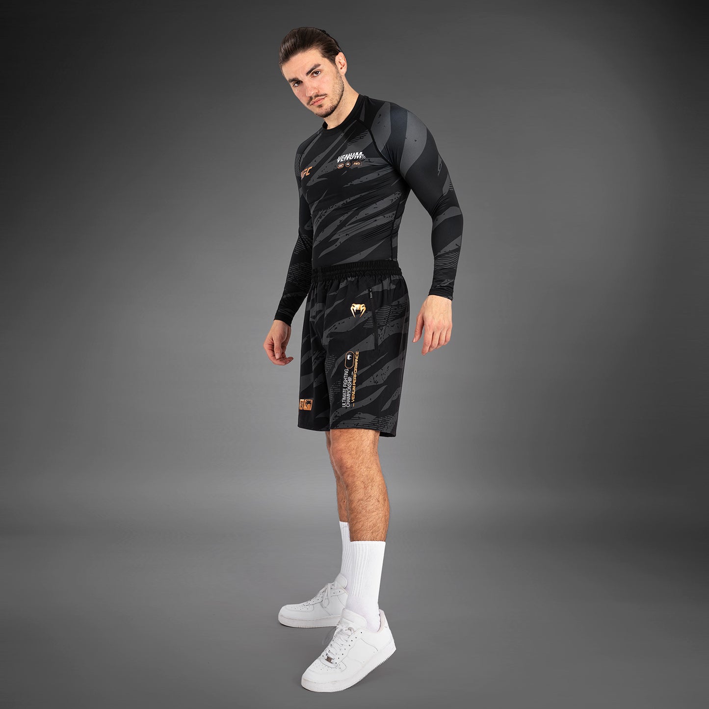 UFC Adrenaline by Venum Fight Week Performance Shorts Für Männer - Urban Camo