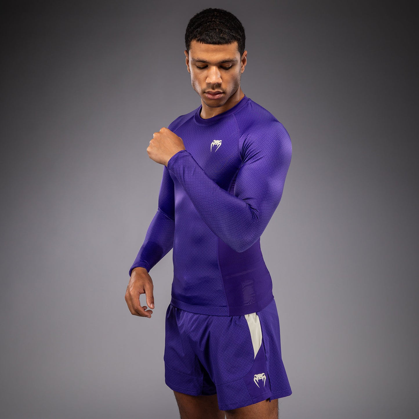 Venum x Roger Gracie Academy Langarm Rashguard - Lila