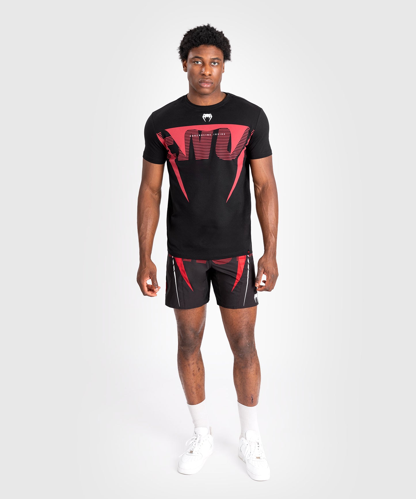 Venum Adrenaline Herren Kurzarm T-Shirt - Red