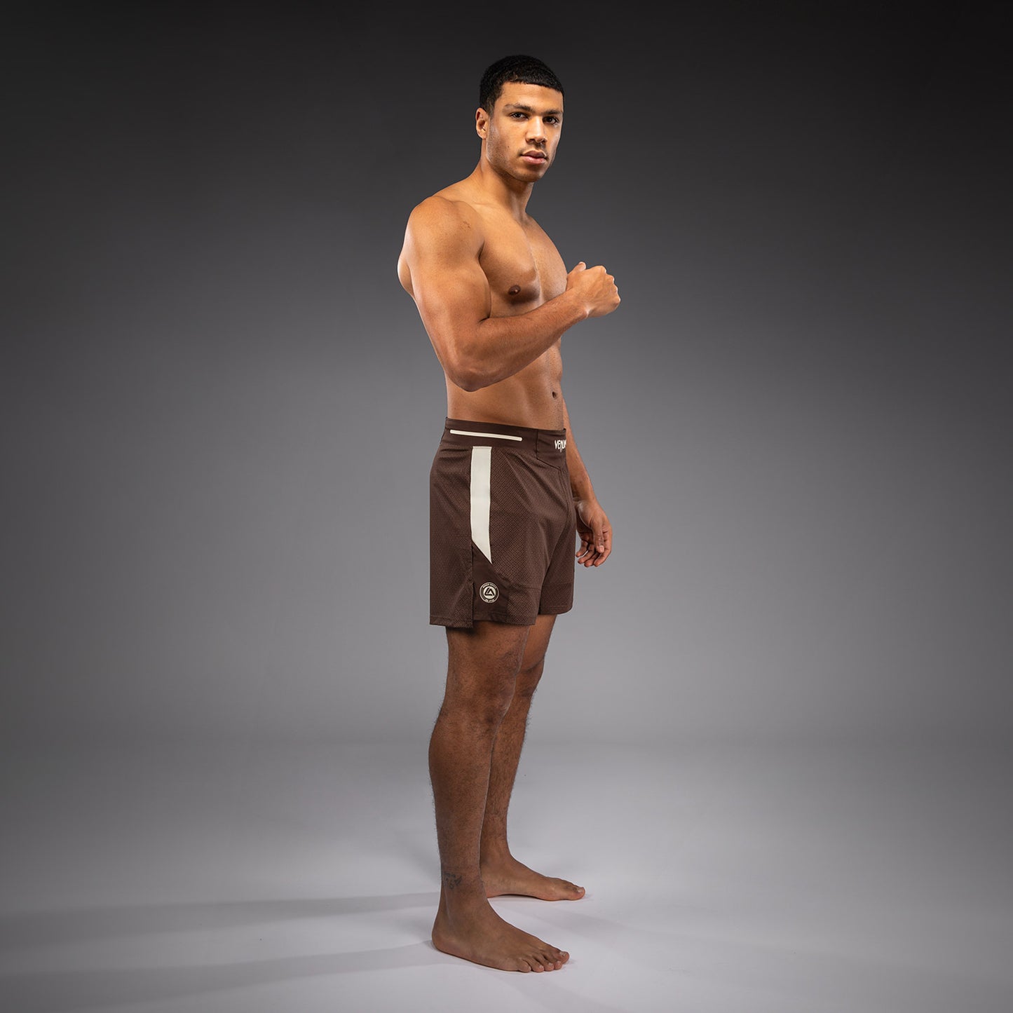 Venum x Roger Gracie Academy Fightshorts - Dunkelbraun