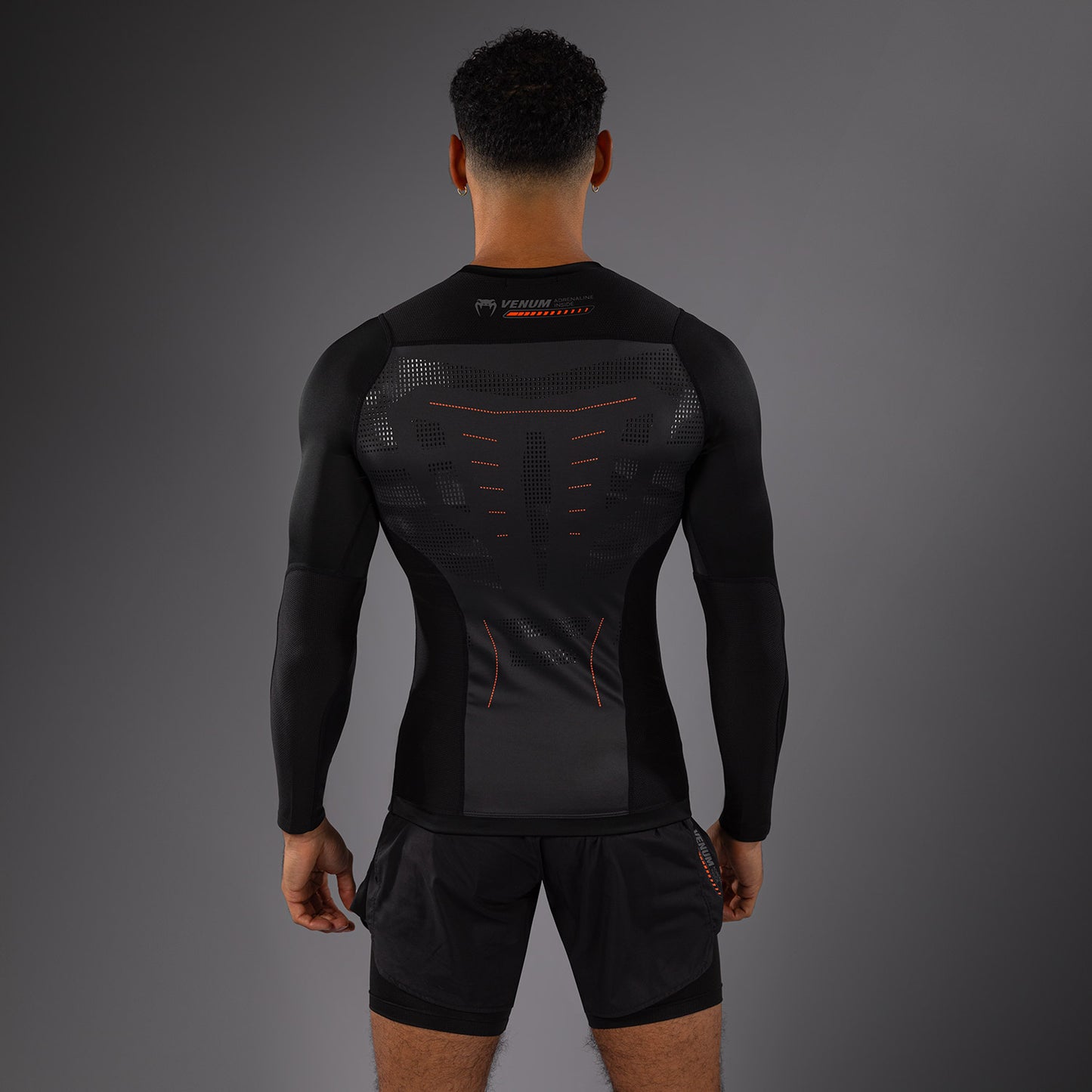 Venum Technical 3.0 Langarm Rashguard - Graphit