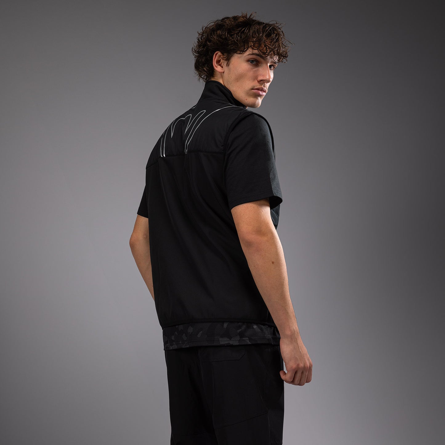Venum Paddock Softshell Jacke Kurzarm - Schwarz