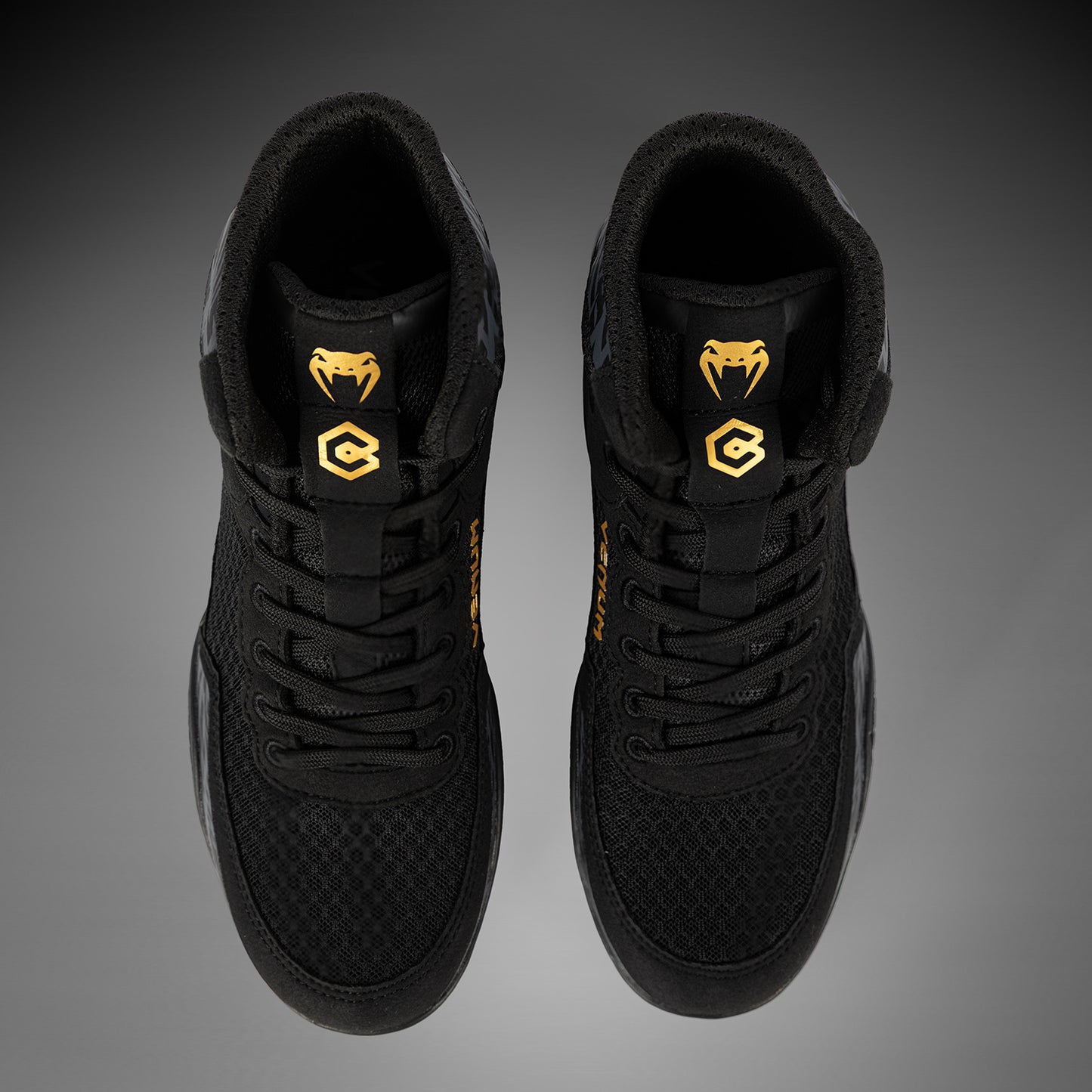 Venum x Chimaev Ringerschuhe - Schwarz/Grau