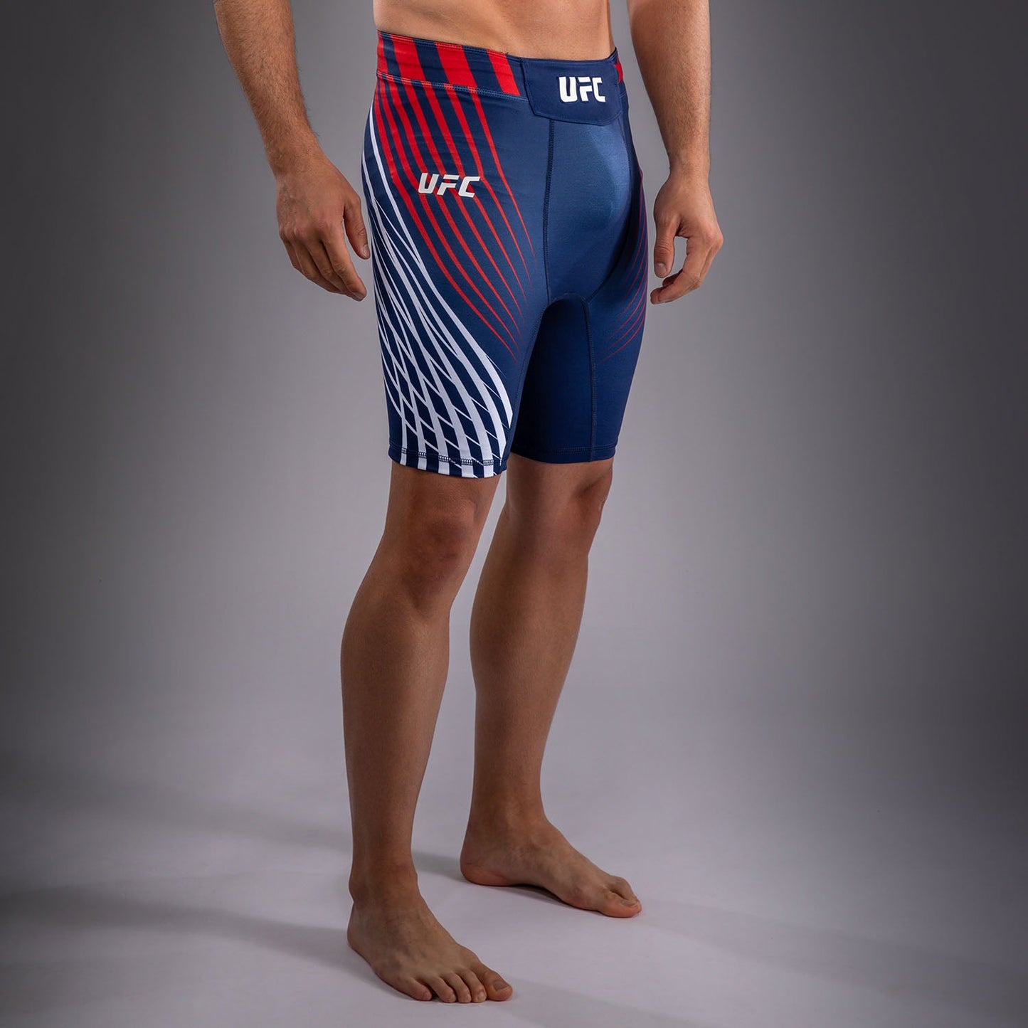 Official UFC Freedom 250 by Venum Authentic Fight Night Vale Tudo Shorts für Herren - Blau