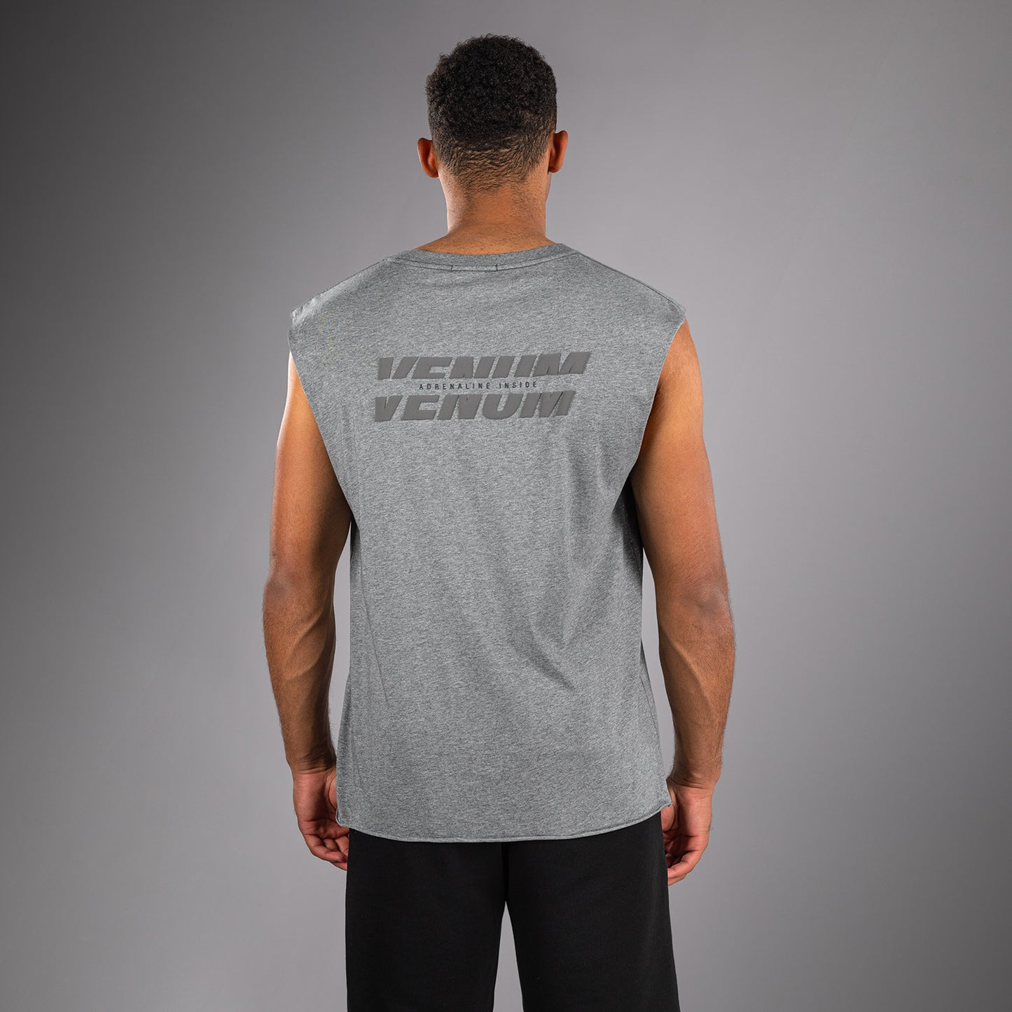 Venum Divide Ärmelloses T‑Shirt - Hellgrau