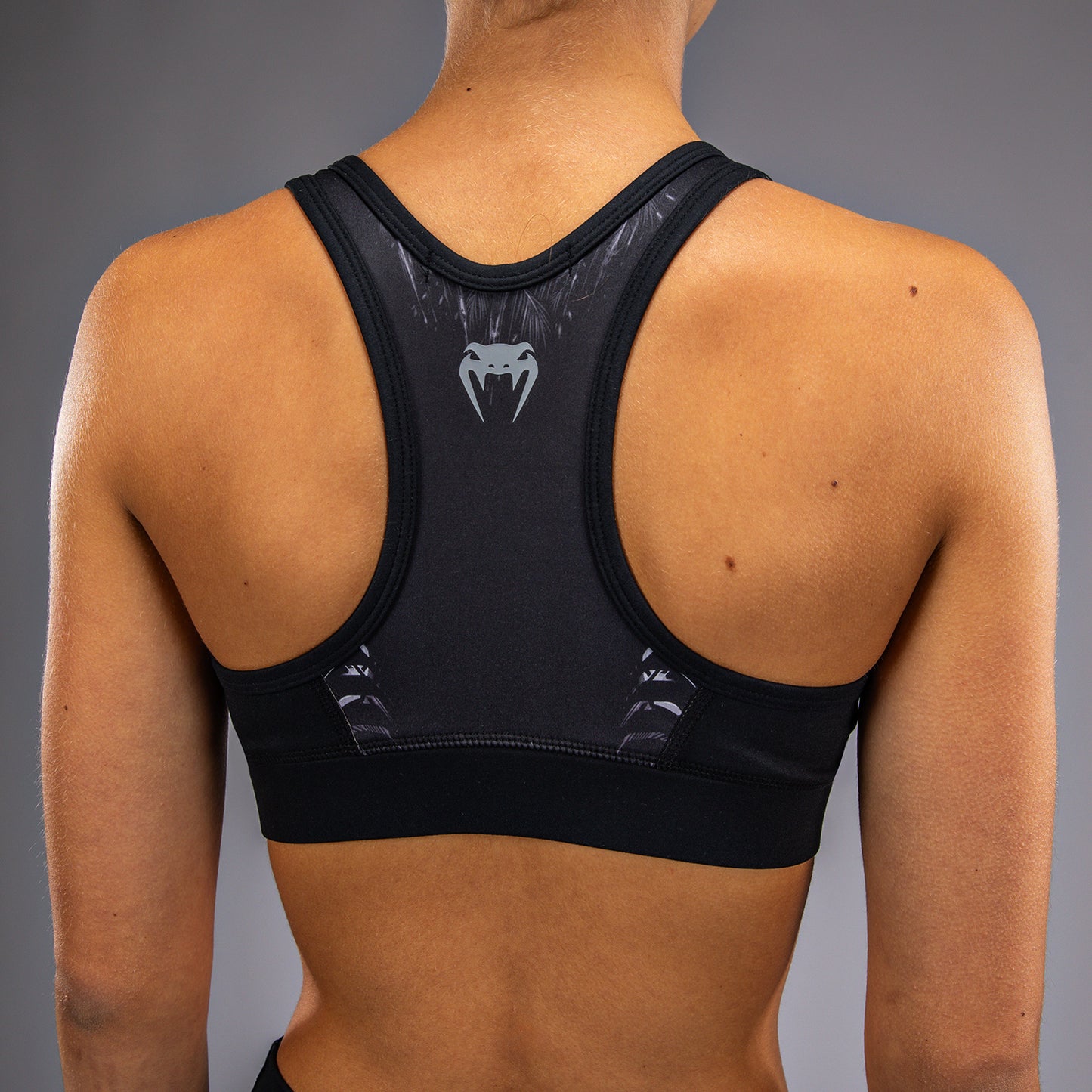 Venum Tiger Damen Sport-Bh - Schwarz/Silber