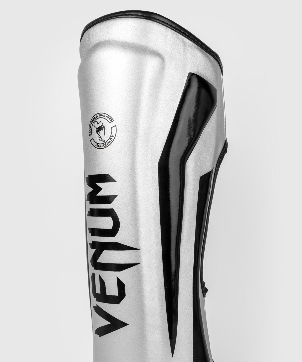 Venum Elite Standup Schienbeinschoner - Silber/Schwarz