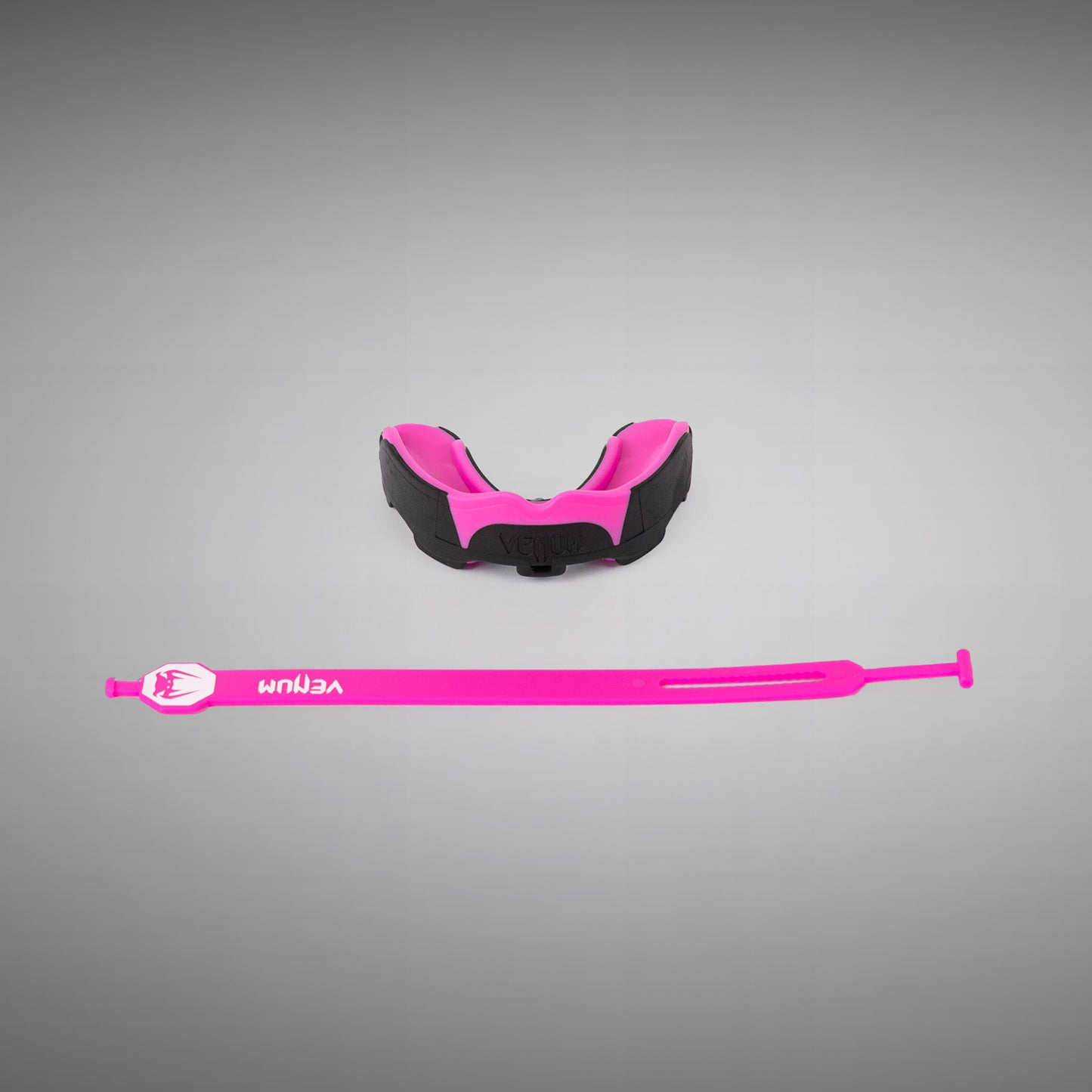 Venum Predator Mundschutz Mit Riemen/Ohne Riemen - Schwarz/Rosa