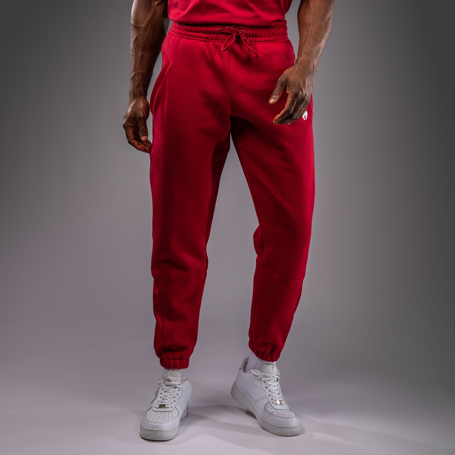 Venum Silent Power Jogginghose - Cherry Red