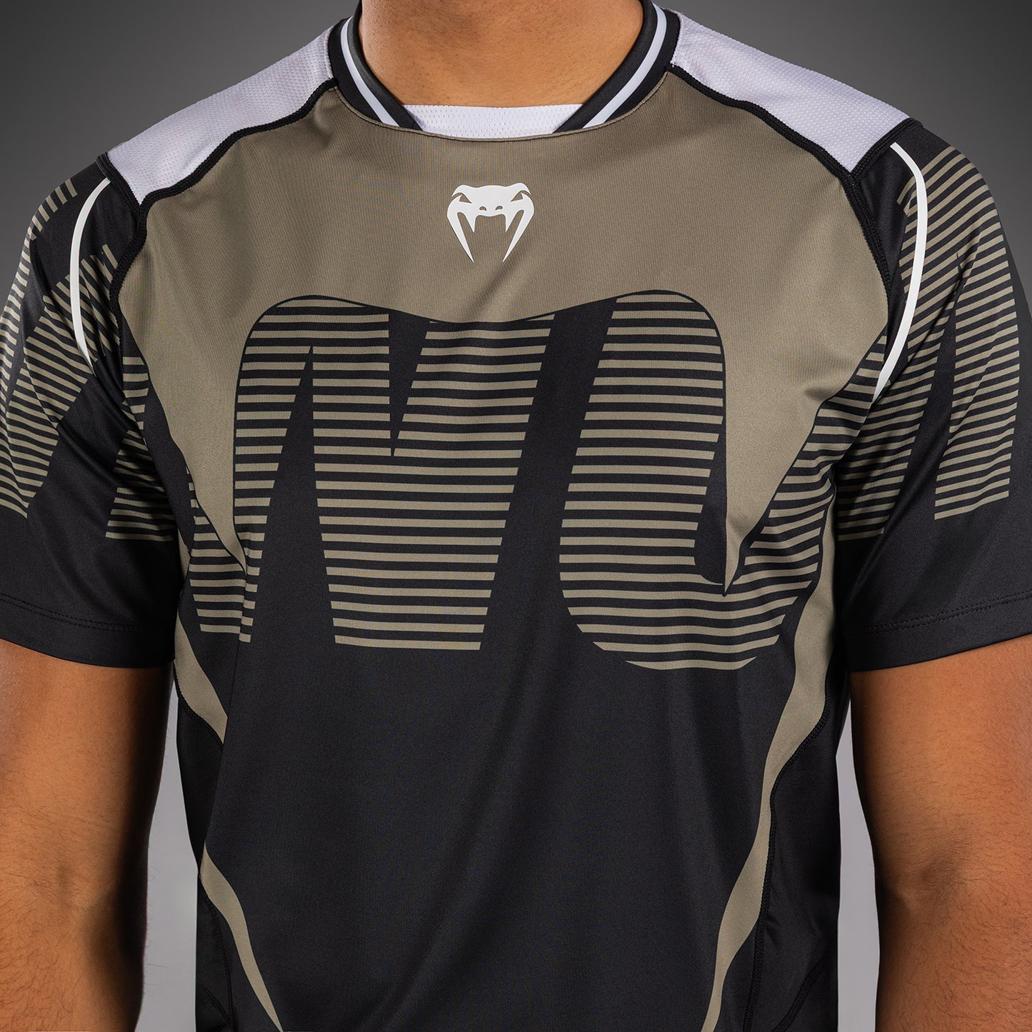 Venum Adrenaline Dry Tech T-Shirt – Schwarz/Sand