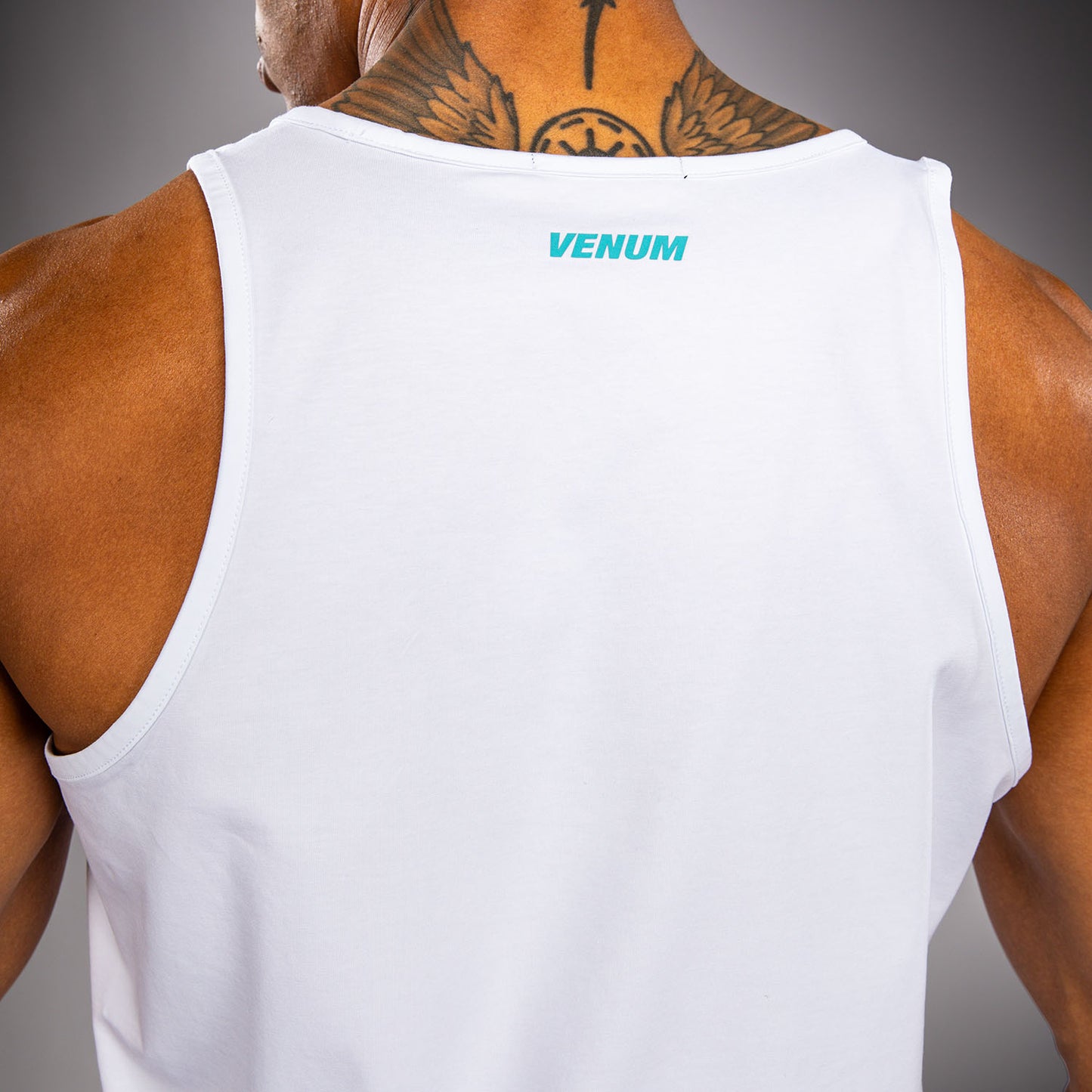 Venum Aqua Tanktop – Weiß/Türkis