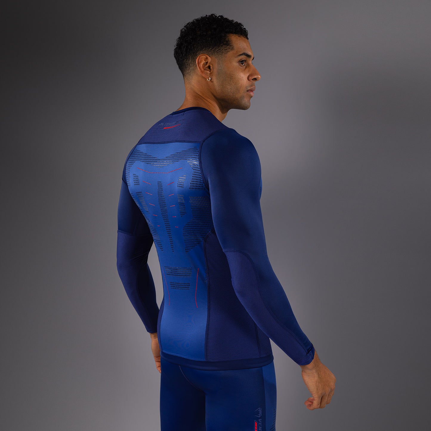 Venum Technical 3.0 Langarm Rashguard - Nachtblau