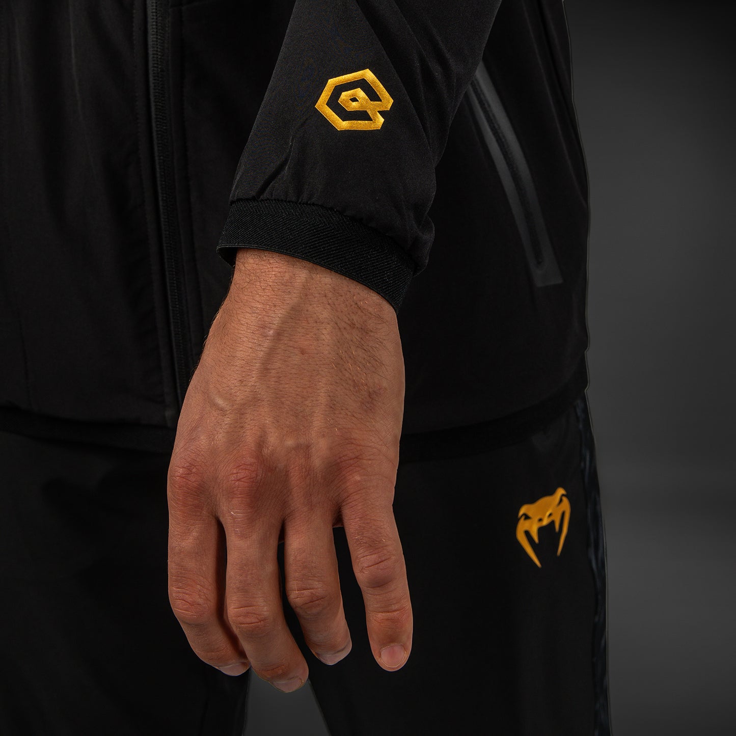 Venum x Chimaev Trainingsjacke - Schwarz/Grau