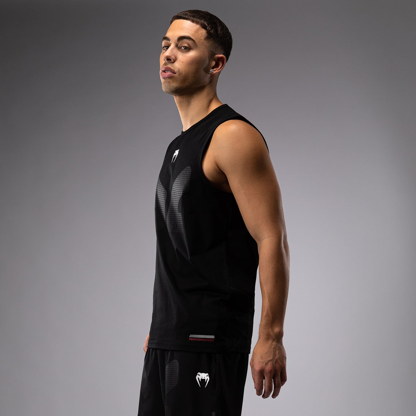 Venum Tactical XT Tank Top - Schwarz/Feuerrot