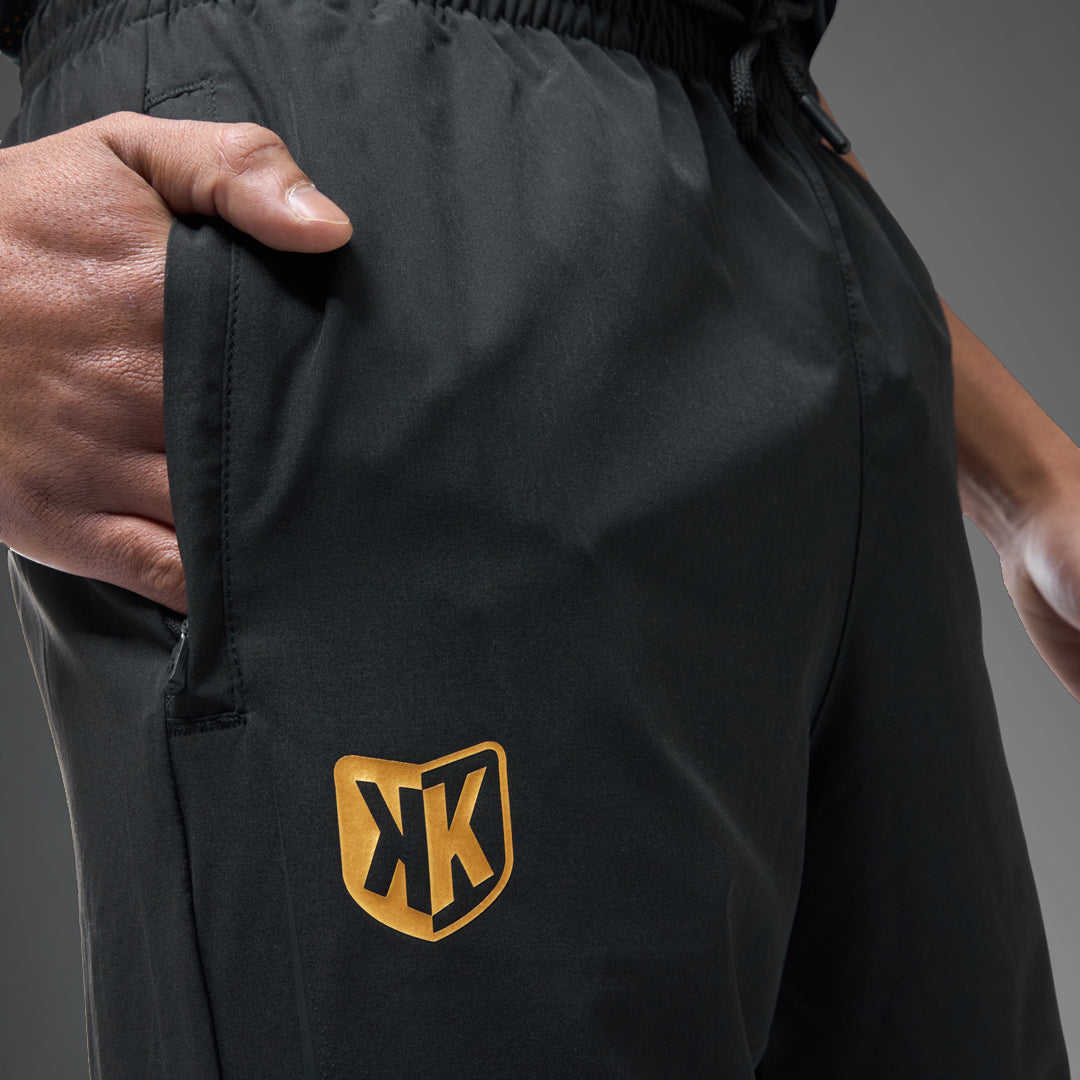 FK x Venum Hexagone MMA Komplettes Trainingsanzug-Set (Jacke + Hose) - Schwarz/Gold