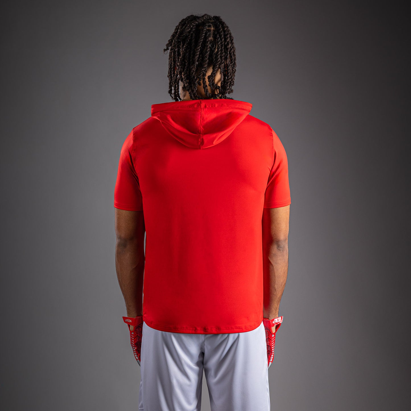 Venum Elite Kurzarm Dry-Tech Kapuzenpullover - Rot