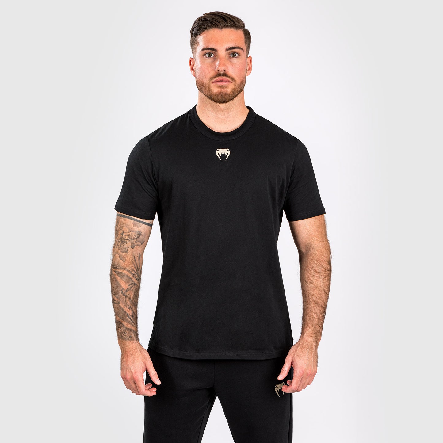 UFC Adrenaline by Venum Fight Week Kurzarm-T-Shirt für Männer - Schwarz