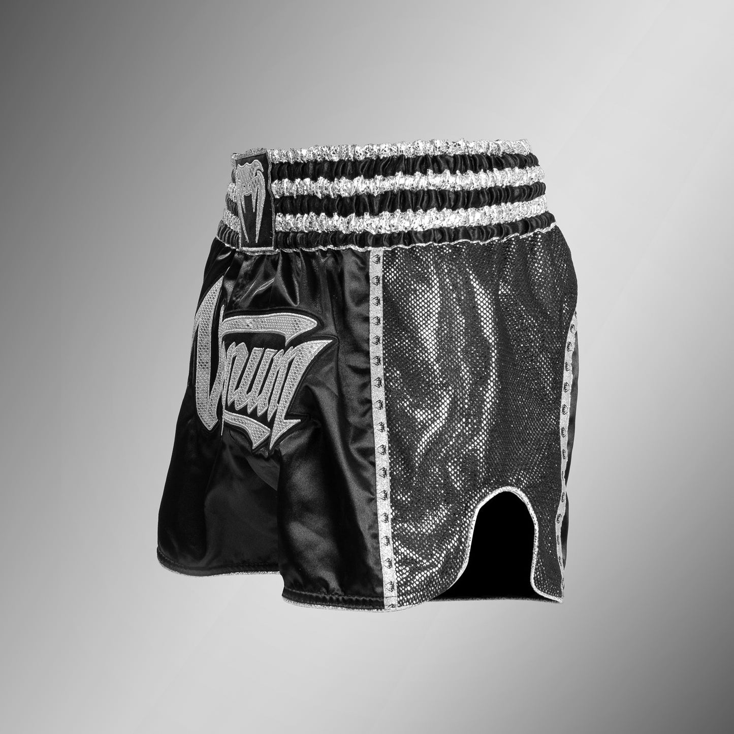 Venum Absolute 2.0 Muay Thai Shorts - Schwarz/Silber
